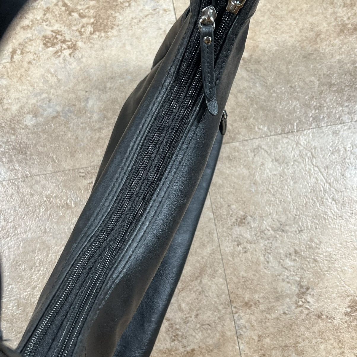 Other Rosetti Handbag Purse Leather Black Double Handle Zip Chic Size ONE SIZE - 5 Thumbnail