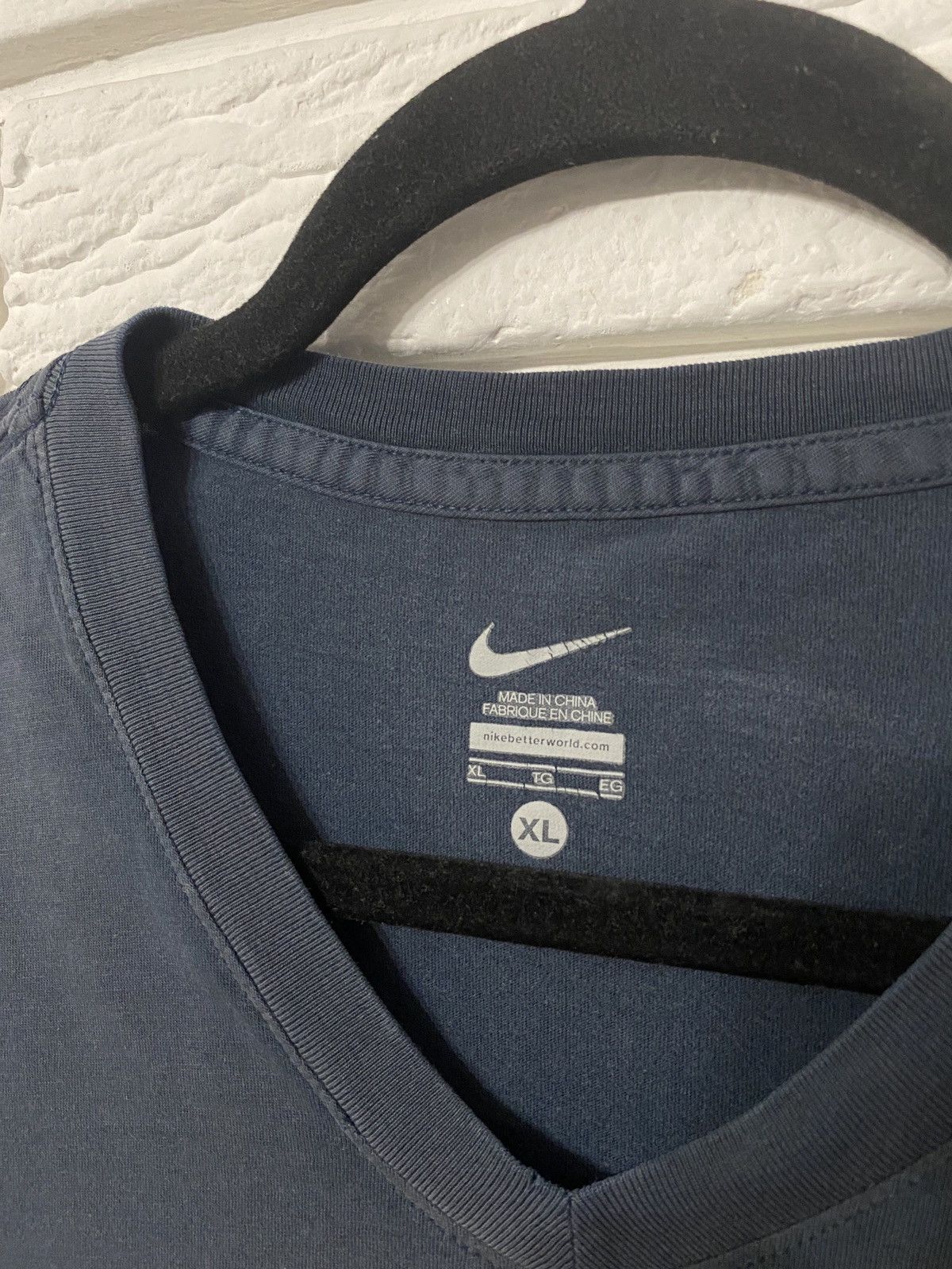 Vintage Nike Roger Federer T-Shirt V-Neck Size US XL / EU 56 / 4 - 4 Thumbnail
