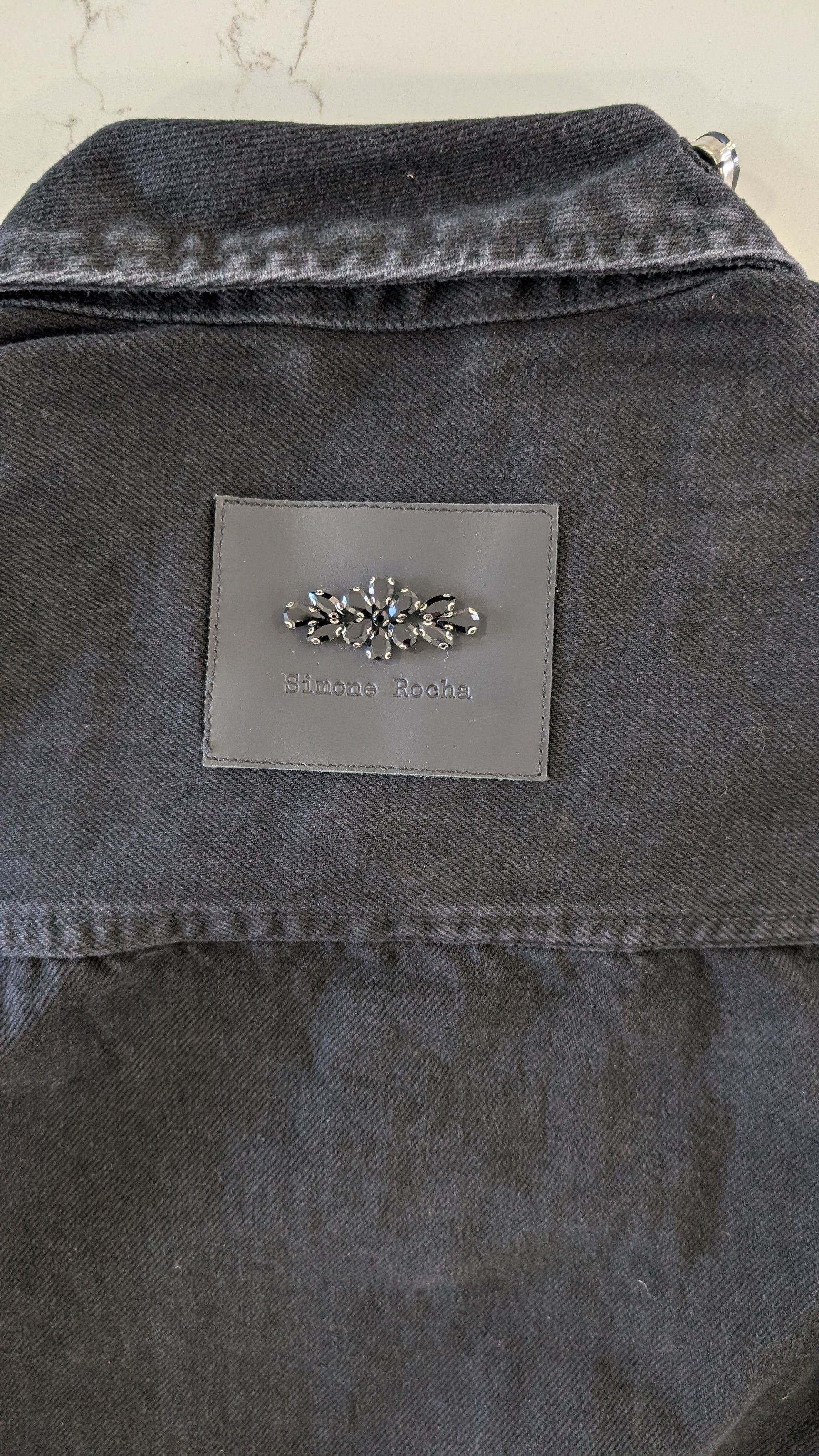 Simone Rocha SIMONE ROCHA Puff Sleeve Jacket Rhinestone Collar XL Size US XL / EU 56 / 4 - 5 Thumbnail