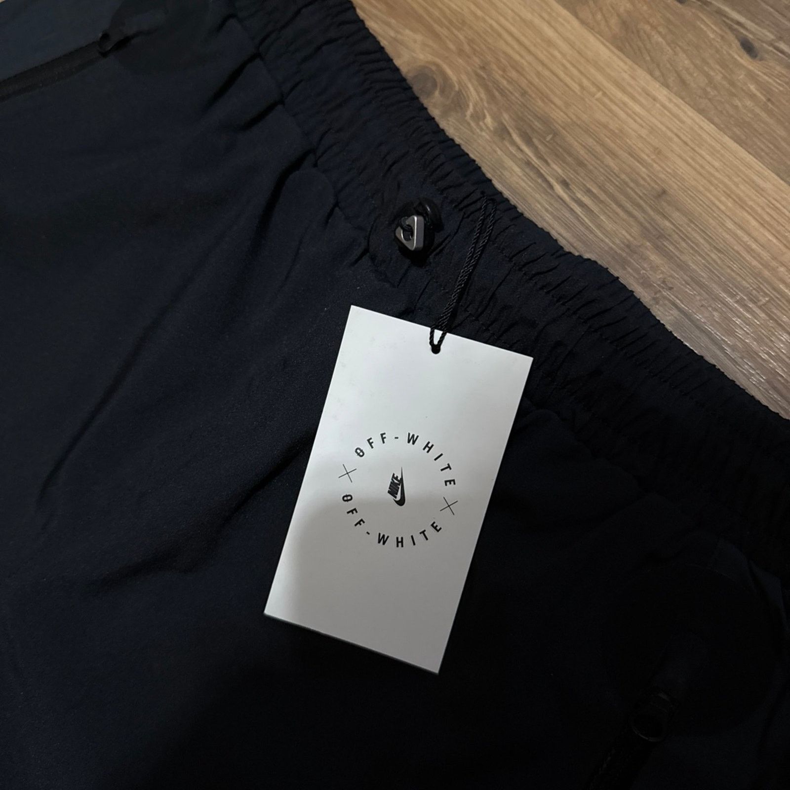 Nike Nike x Off-White Grid Black Shorts Size US 27 - 7 Thumbnail