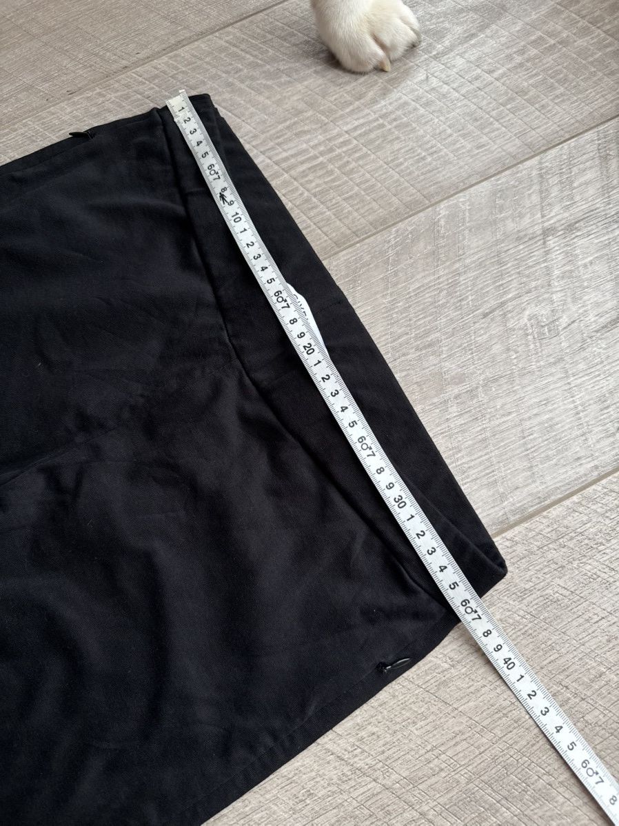 Givenchy Givenchy Black Cotton Jersey RIRI Zip Detail Leggings Size 32" / US 10 / IT 46 - 11 Thumbnail