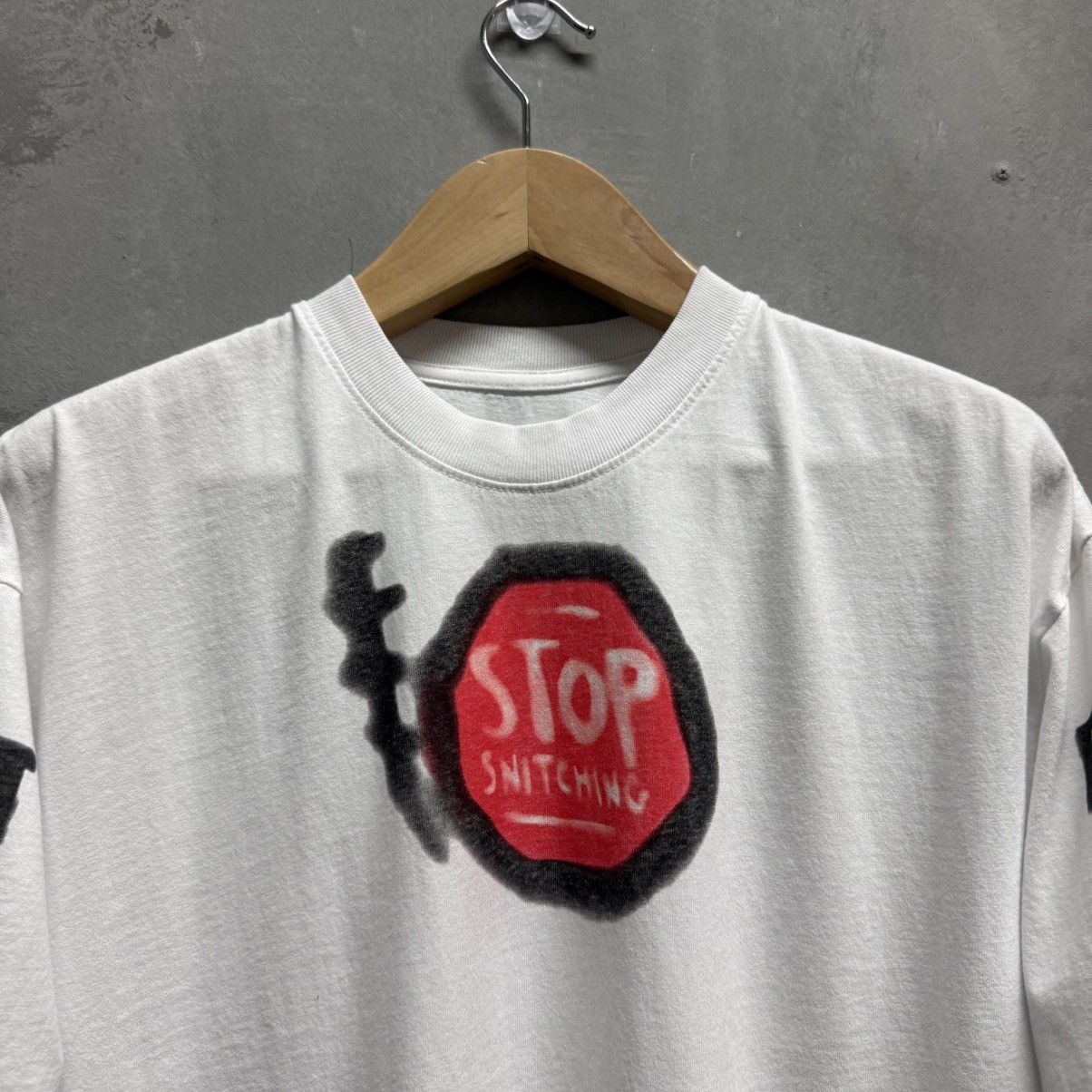 A$AP Rocky A$AP Rocky AWGE ”Stop Snitching” "Don't Be Dumb" Crash Dummy Size US L / EU 52-54 / 3 - 9 Thumbnail