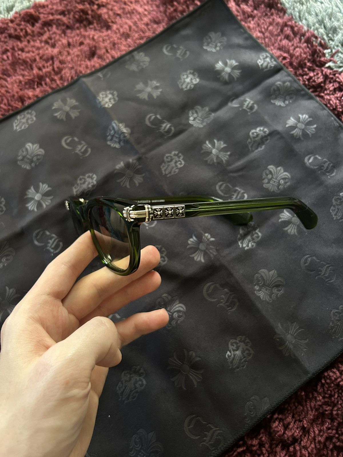 Chrome Hearts Smoke Show Sunglasses Size ONE SIZE - 3 Thumbnail