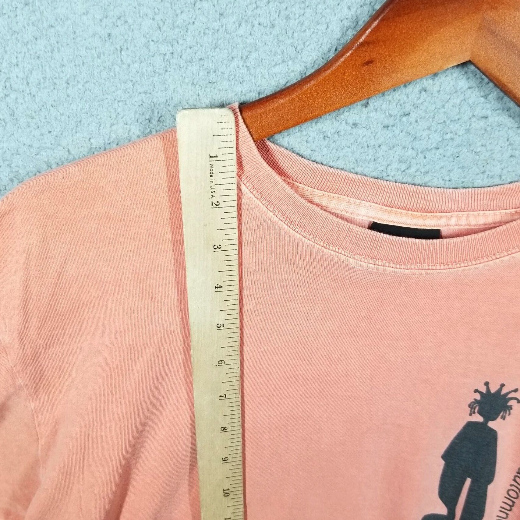 Vintage VINTAGE Stussy Delusion Pig Dyed T-Shirt Mens Medium Orange Streetwear Fall 2020 Size US M / EU 48-50 / 2 - 6 Thumbnail