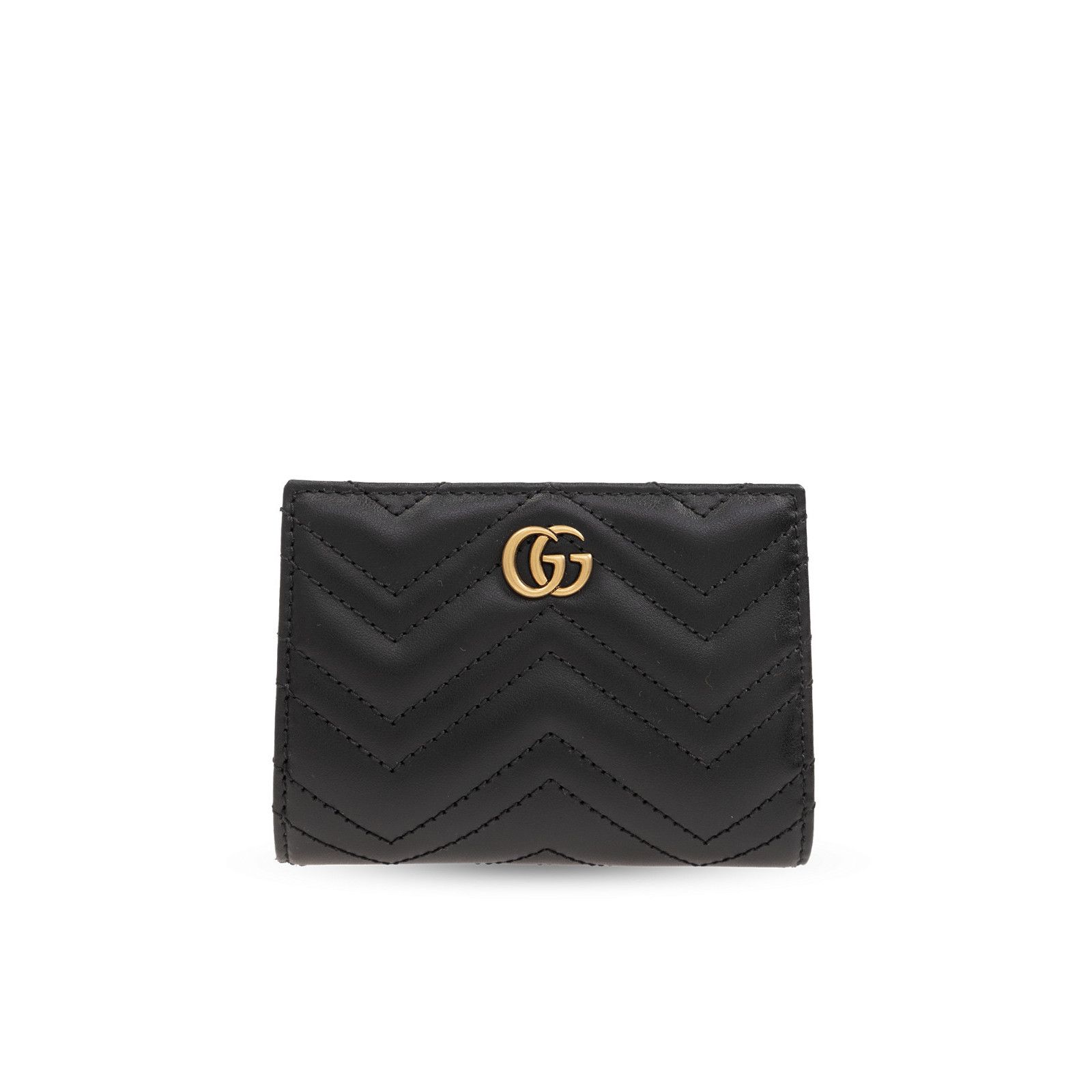 Gucci GUCCI Black GG Marmont Wallet New & Authentic Size ONE SIZE - 1 Thumbnail