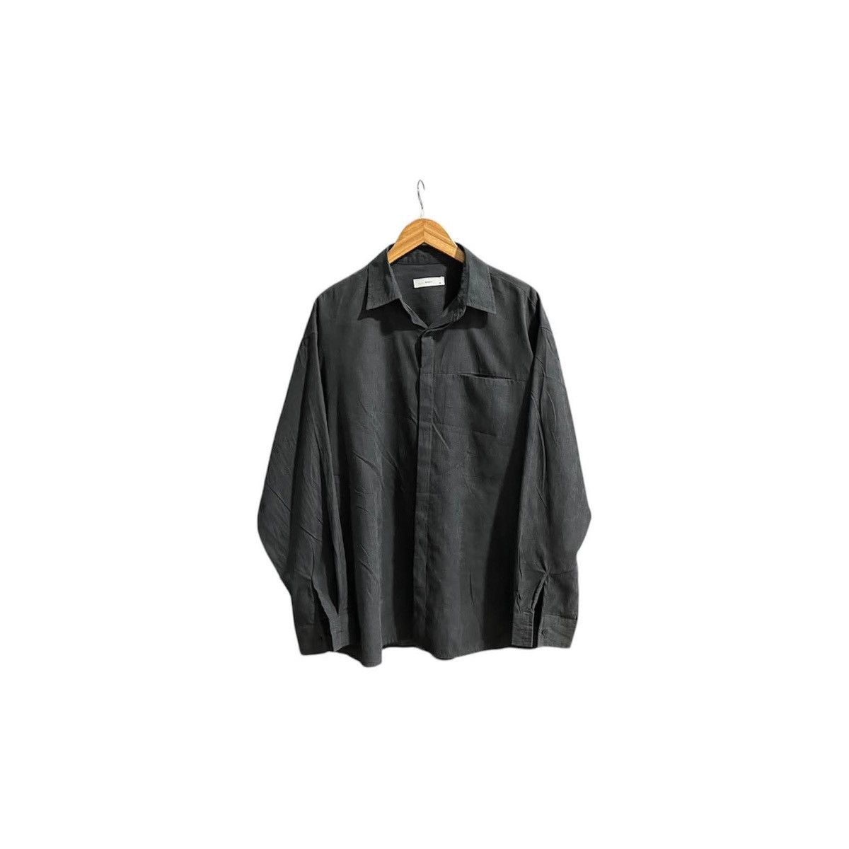 Designer × Japanese Brand 🔥Sick Y2K Scent Black Velvet Oversized Shirt Size US XXL / EU 58 / 5 - 6 Thumbnail