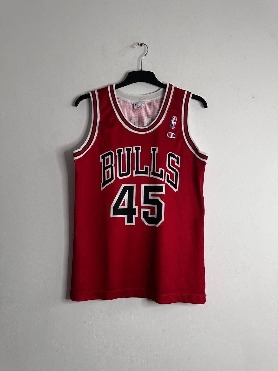 Champion Champion Chicago Bulls Michael Jordan #45 Red Jersey Vintage Size US M / EU 48-50 / 2 - 12 Thumbnail