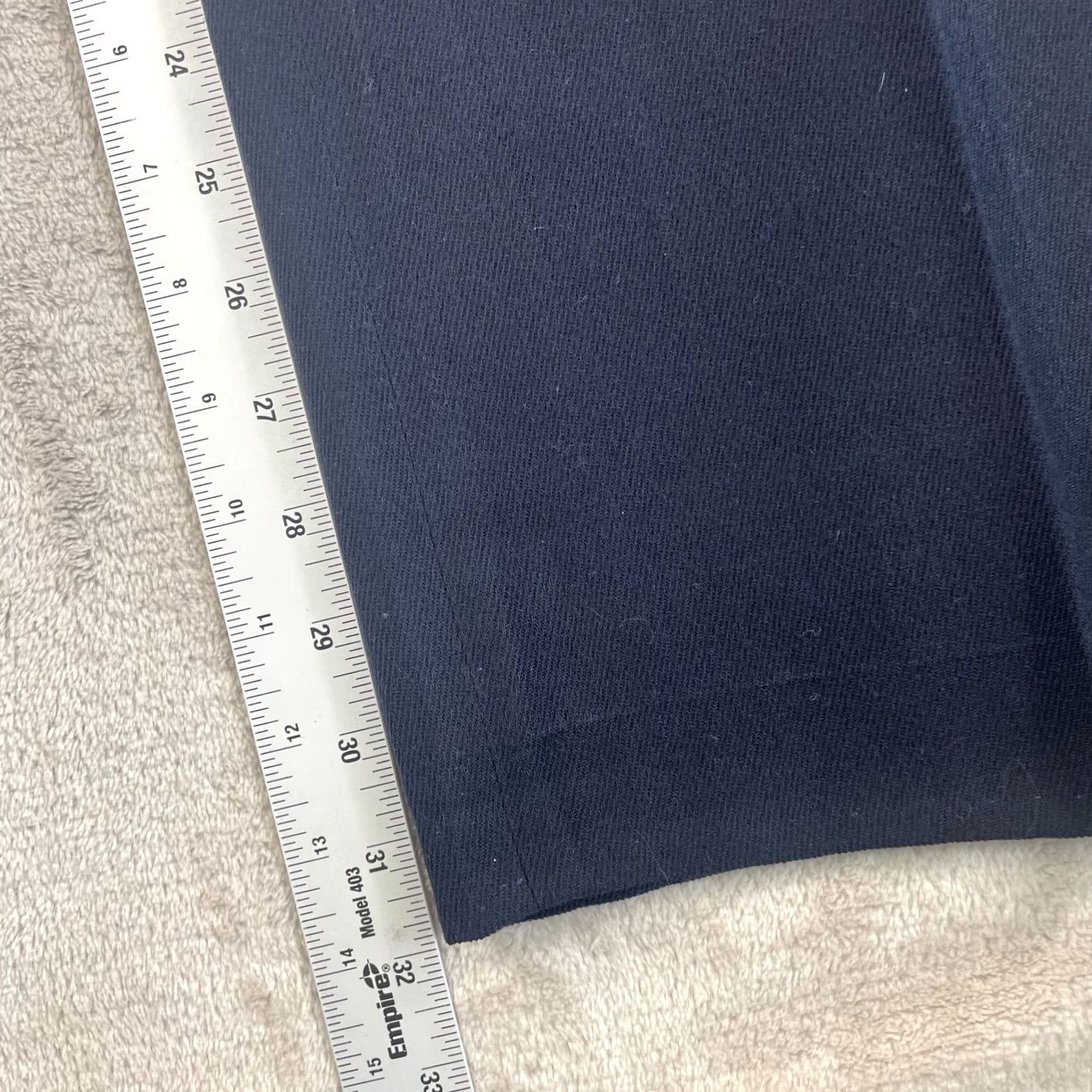 Ralph Lauren VINTAGE Lauren Ralph Lauren LRL Wide Leg Trouser Pants Women 6 Navy Gold Button Size 28" / US 6 / IT 42 - 7 Thumbnail