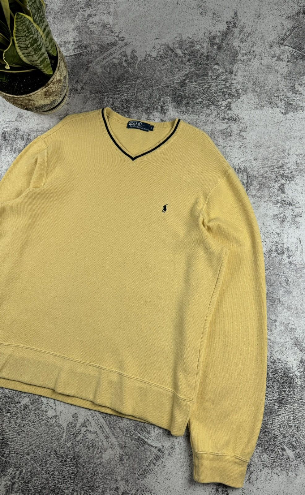 Polo Ralph Lauren 90S Polo Ralph Lauren Old Money Sweatshirt Sweater Pullover Size US L / EU 52-54 / 3 - 3 Thumbnail