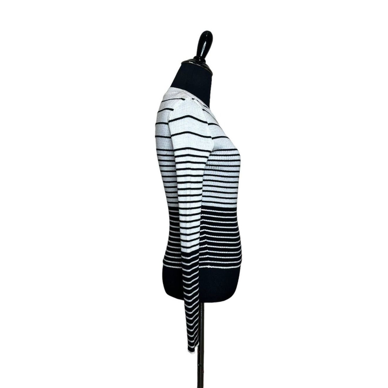 Topshop Topshop stripes long sleeves crew neck sweater size 4-6 Size M / US 6-8 / IT 42-44 - 7 Thumbnail