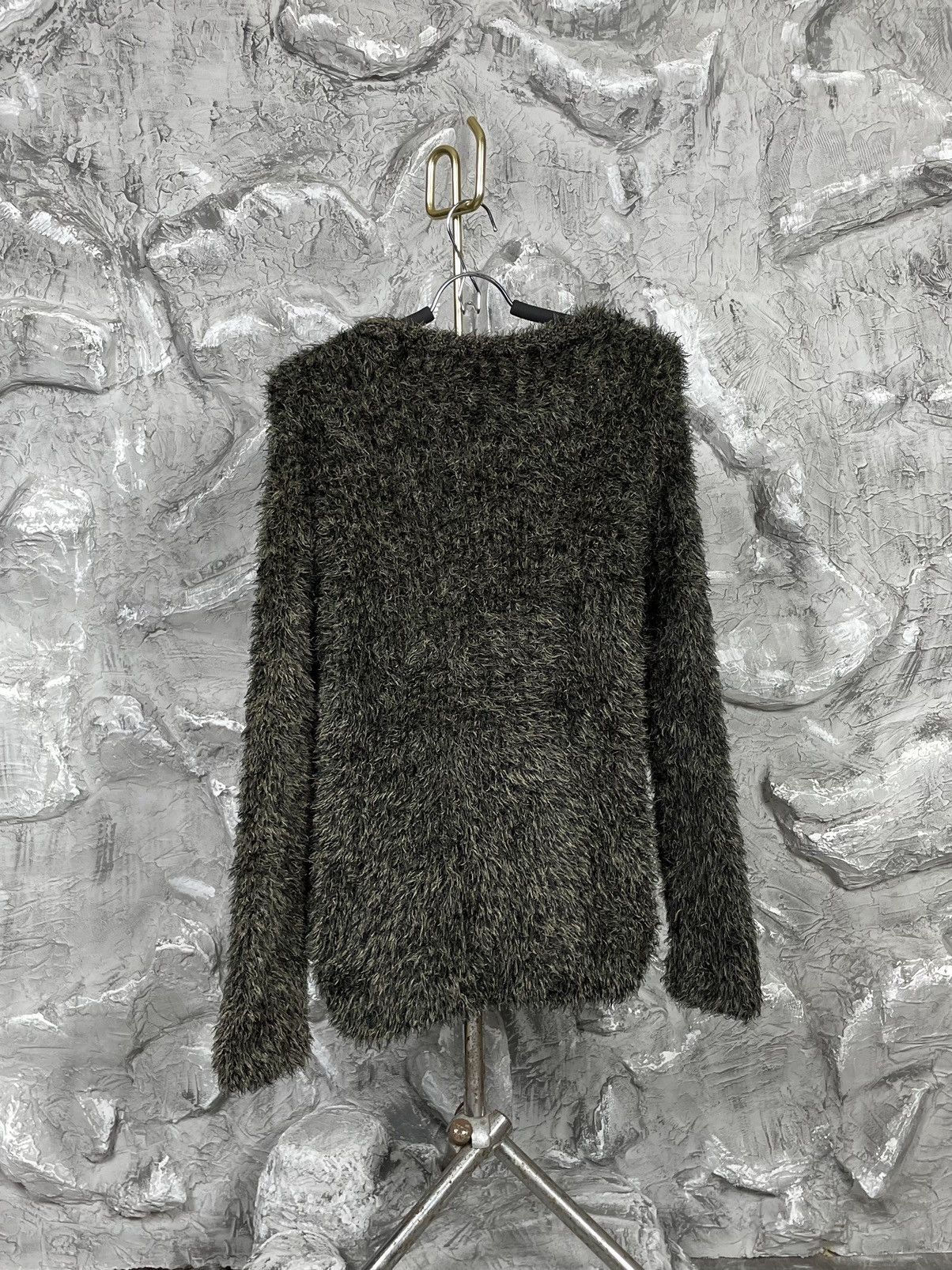 20471120 × Beauty Beast × Japanese Brand Y2K Grass Mohair Sweater Japanese Fur Marni Style Size US M / EU 48-50 / 2 - 4 Thumbnail