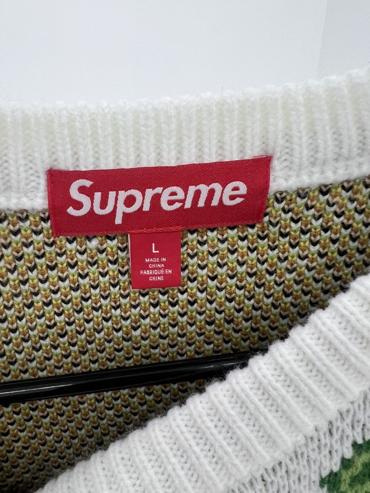 Supreme Supreme x All Dogs Go To Heaven Knitted Sweater Size US L / EU 52-54 / 3 - 2 Thumbnail