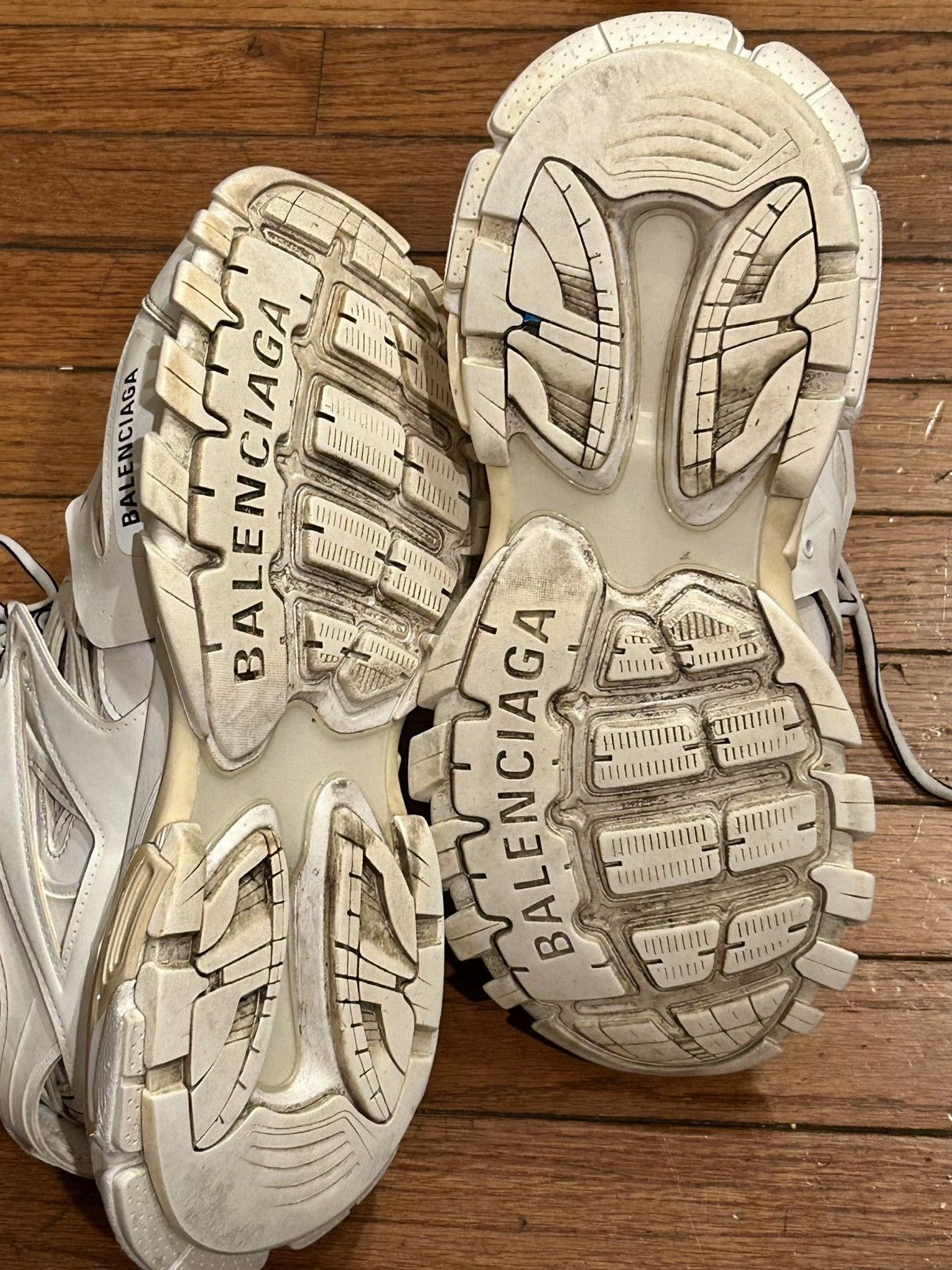 Balenciaga Balenciaga White Track Hike Boots Size US 10 / EU 43 - 8 Thumbnail