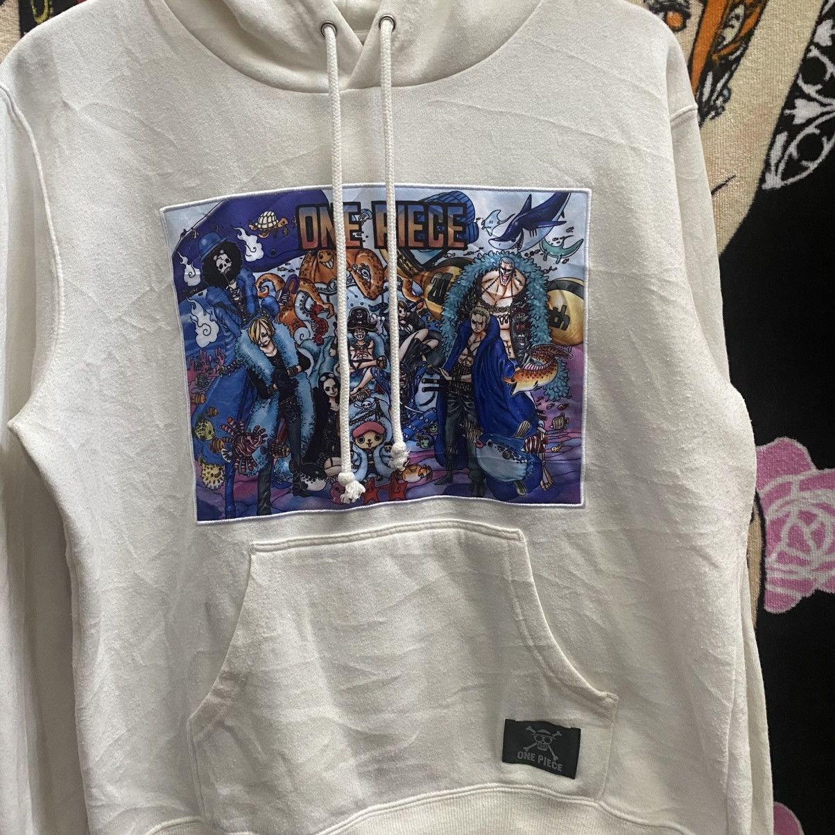 Anime VINTAGE ANIME ONE PIECE HODDIE FISHMAND ISLAND ARC Size US M / EU 48-50 / 2 - 2 Thumbnail