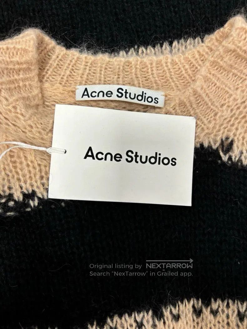 Acne Studios Acne Studios Distressed Striped Sweater. Size US XXS / EU 40 - 4 Thumbnail