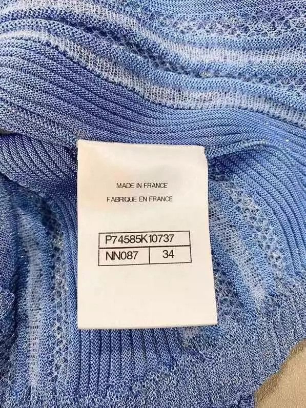 Chanel Chanel 23 Spring and Summer Wood Ear Thin Cardigan Long Sle Size XXS / US 00 / IT 34 - 5 Thumbnail