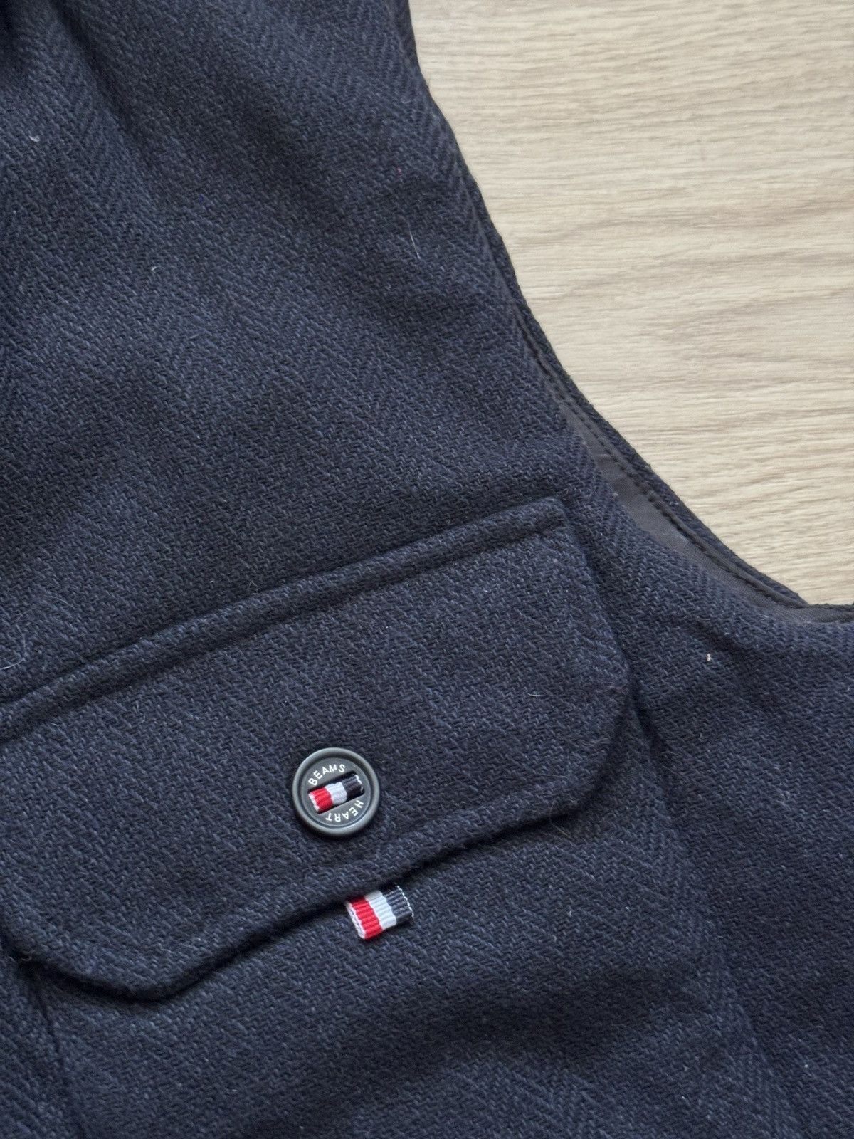 Beams Plus Vintage 00’s Beams Plus Japanese Navy Vest Size US S / EU 44-46 / 1 - 4 Thumbnail