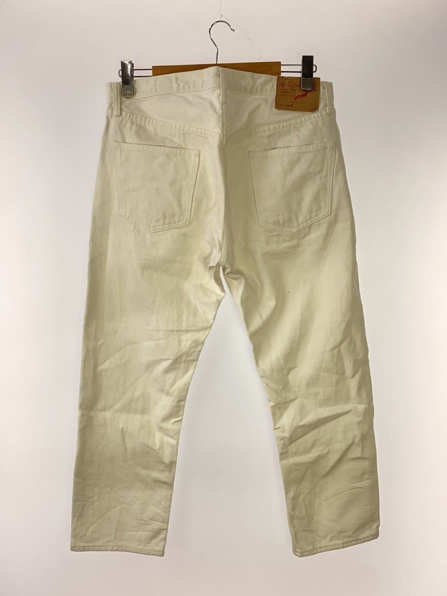 Orslow orslow japan white cotton trousers pants Size US 34 / EU 50 - 2 Thumbnail