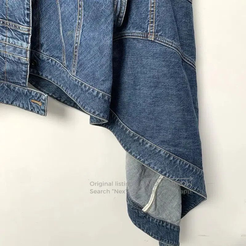 Loewe Loewe Blue Women's Denim Jacket XS . Size XS / US 0-2 / IT 36-38 - 4 Thumbnail
