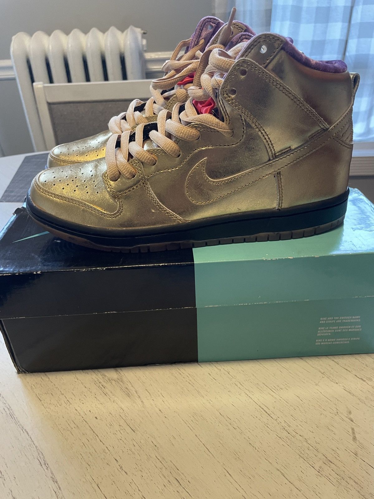 Nike 2018 Humidity x Dunk High SB 'Trumpet' Size US 8 / EU 41 - 1 Thumbnail