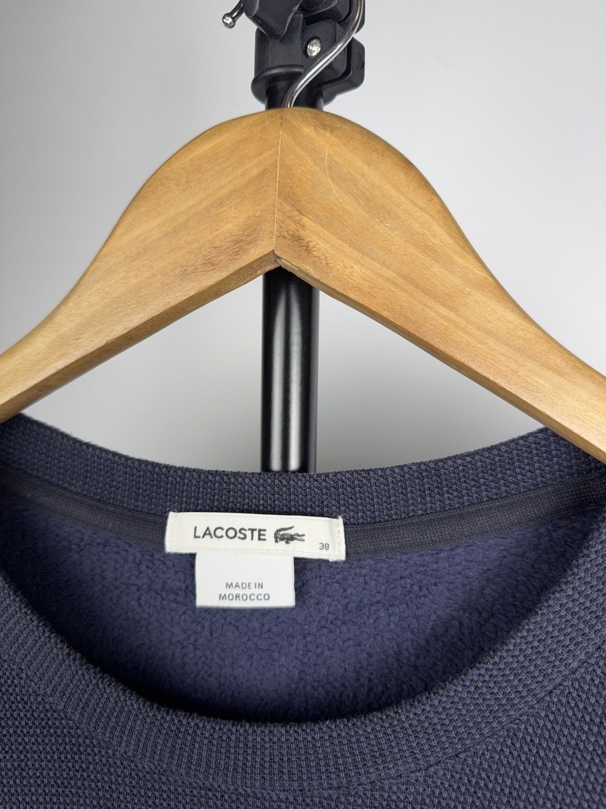 Lacoste Luxury 00s Lacoste Navy Knit Long Sleeve Dress Size S / US 4 / IT 40 - 4 Thumbnail
