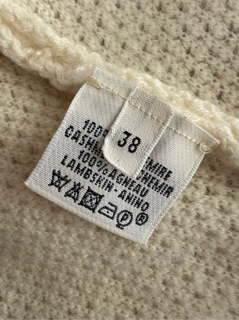 Hermes Hermes Women's Cashmere Casual High Neck Knit Sweater, Bei Size XS / US 0-2 / IT 36-38 - 9 Thumbnail