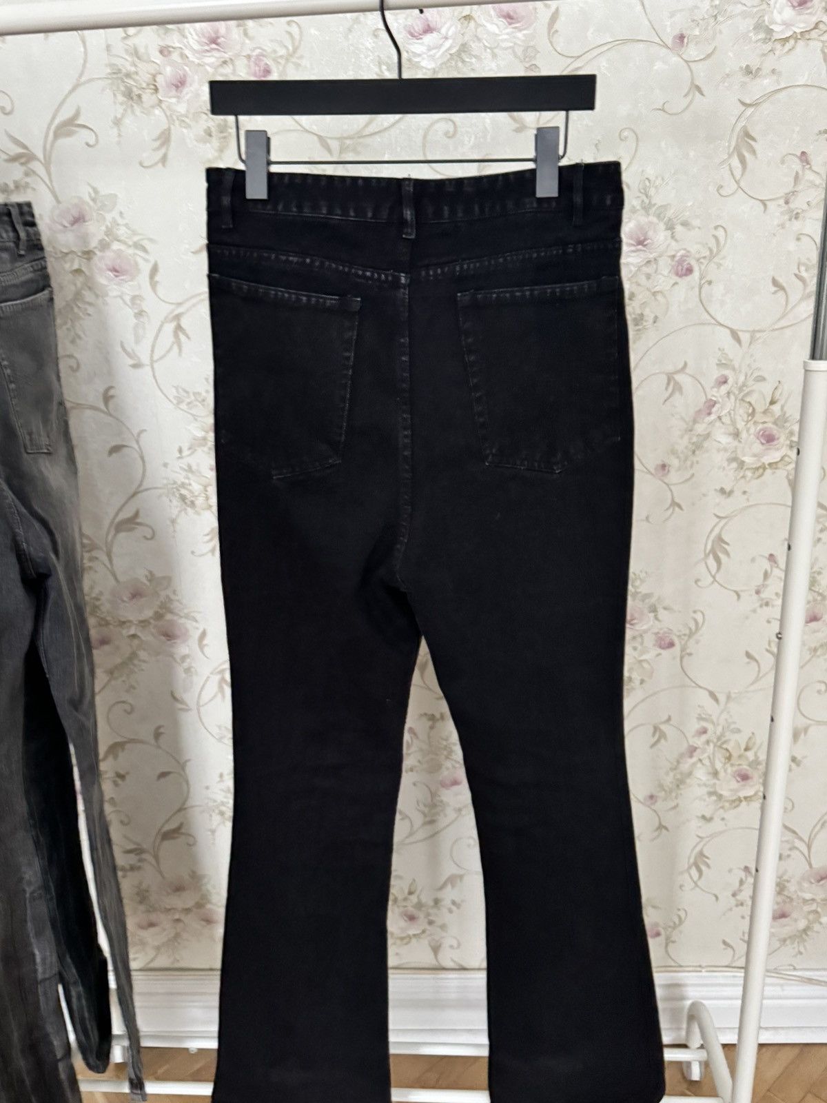 If Six Was Nine × Vintage Lost tape flared denim Size US 31 - 7 Thumbnail