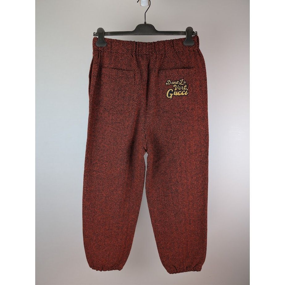 Gucci o1rshd1 Sweatpants & Joggers in Black/Orange Size US 36 / EU 52 - 10 Thumbnail