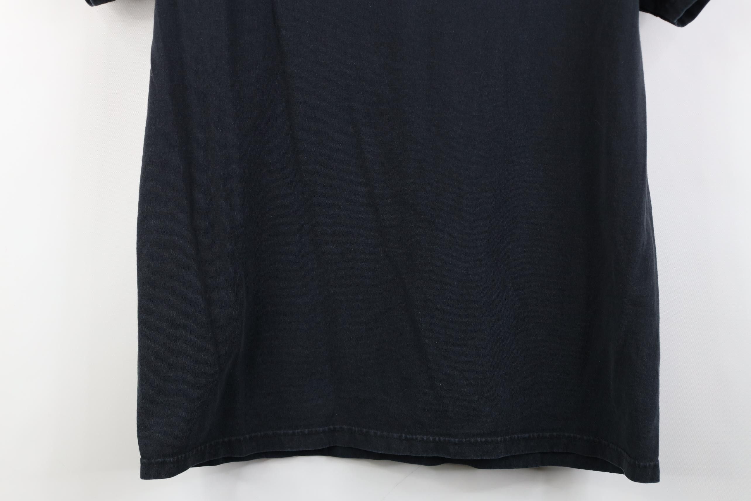 Champion Vintage 90s Y2K Champion Spell Out T-Shirt Black Cotton Size US M / EU 48-50 / 2 - 14 Thumbnail