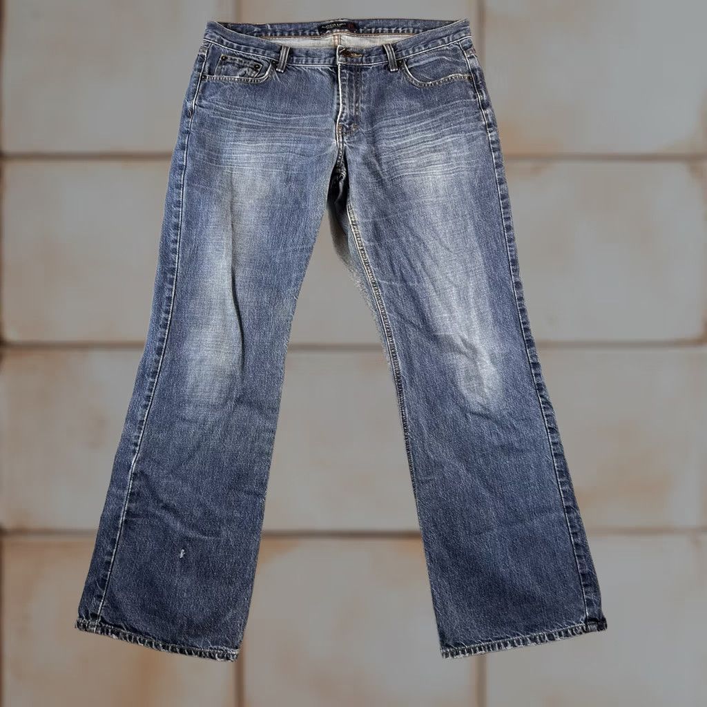American Eagle Outfitters VINTAGE American Eagle Outfitters Jeans Women Bootcut 14 Blue Denim Y2K VTG Jeans Regular Womens Size 36" / US 14 / IT 50 - 1 Thumbnail