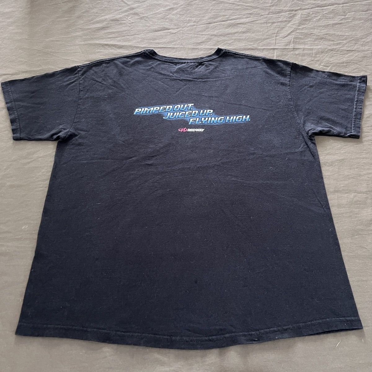 Playstation Vintage Y2K L.A. Rush racing video game Promo Tee XL Xbox Size US XL / EU 56 / 4 - 4 Thumbnail
