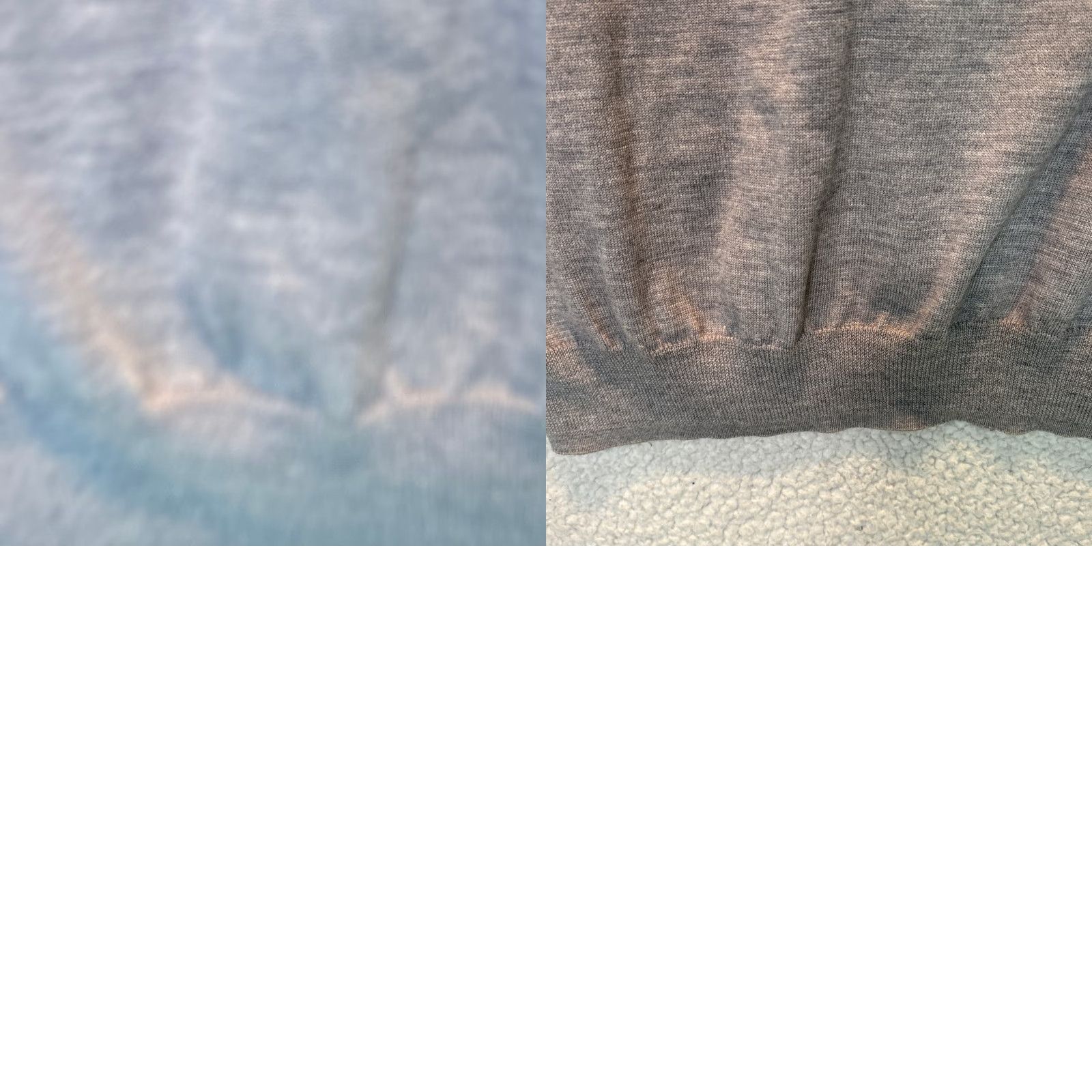 Vintage Carnoustie Mens Medium V-Neck Sweater Gray 100% Merino Wool Knit Pullover Casual Size US M / EU 48-50 / 2 - 8 Thumbnail