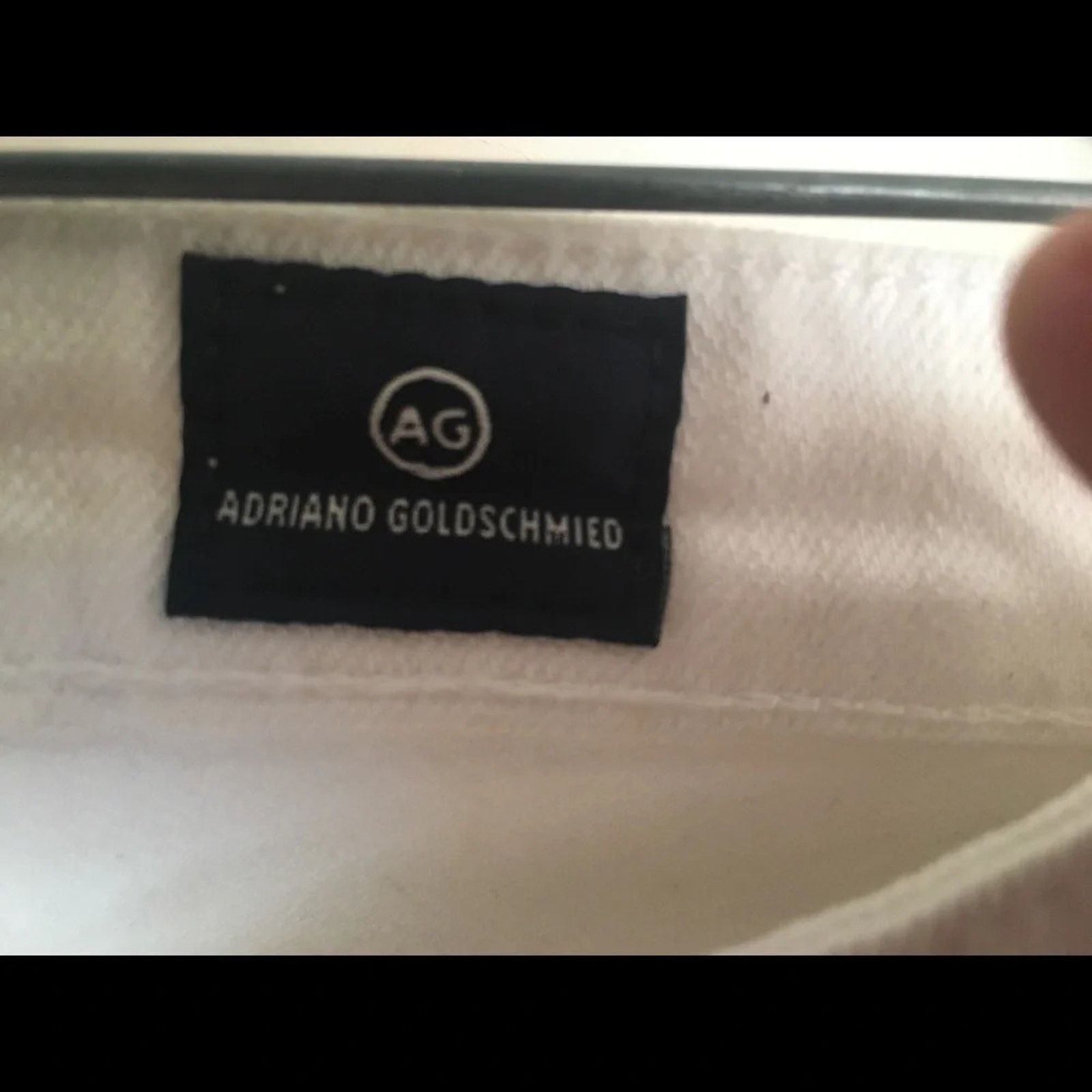 AG Adriano Goldschmied Adriano Goldschmied white stilt cigarette leg jeans size 28R Size 28" / US 6 / IT 42 - 7 Thumbnail