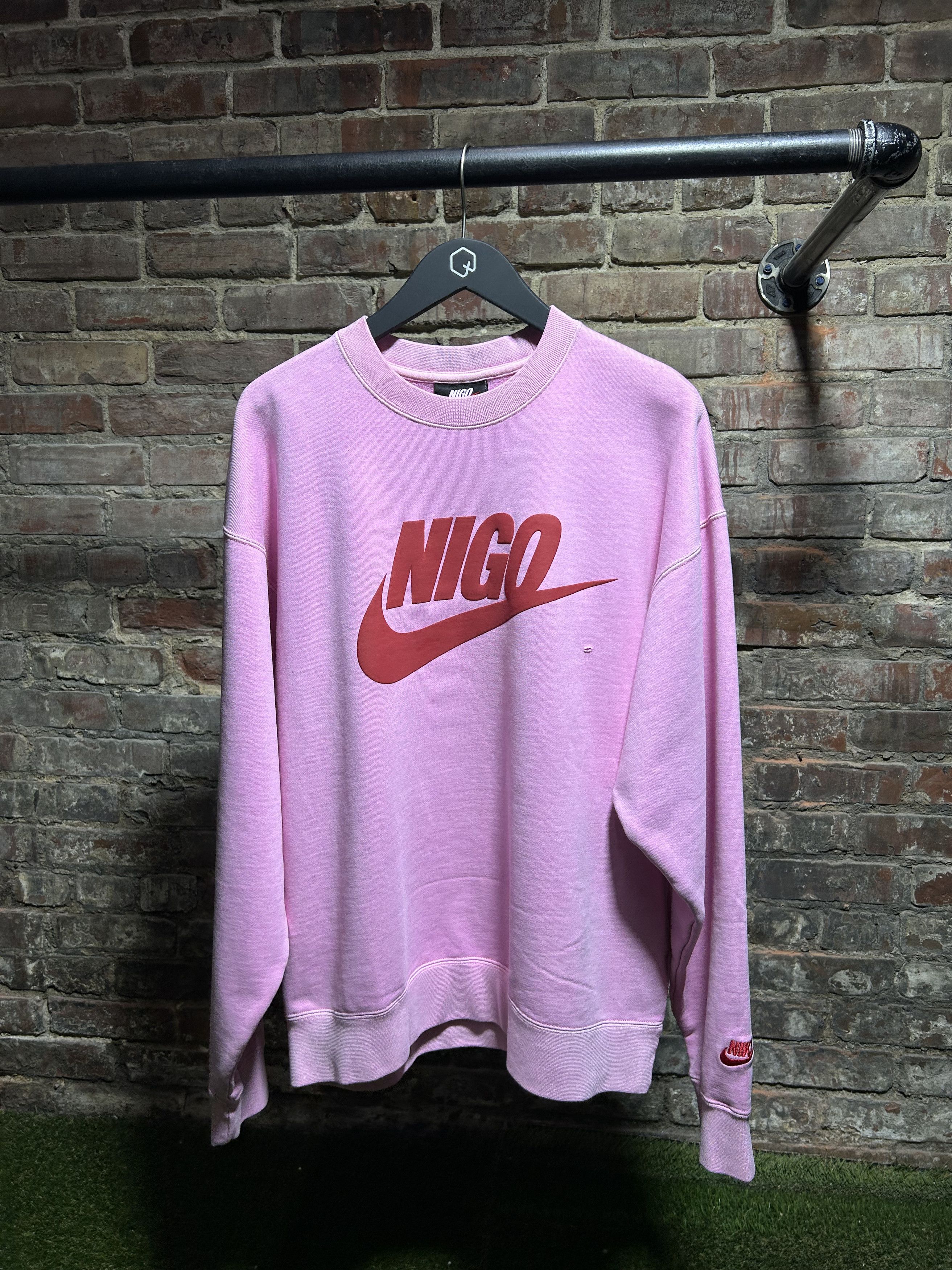 Nike Nigo x Nike Swoosh Crewneck Size US L / EU 52-54 / 3 - 1 Thumbnail