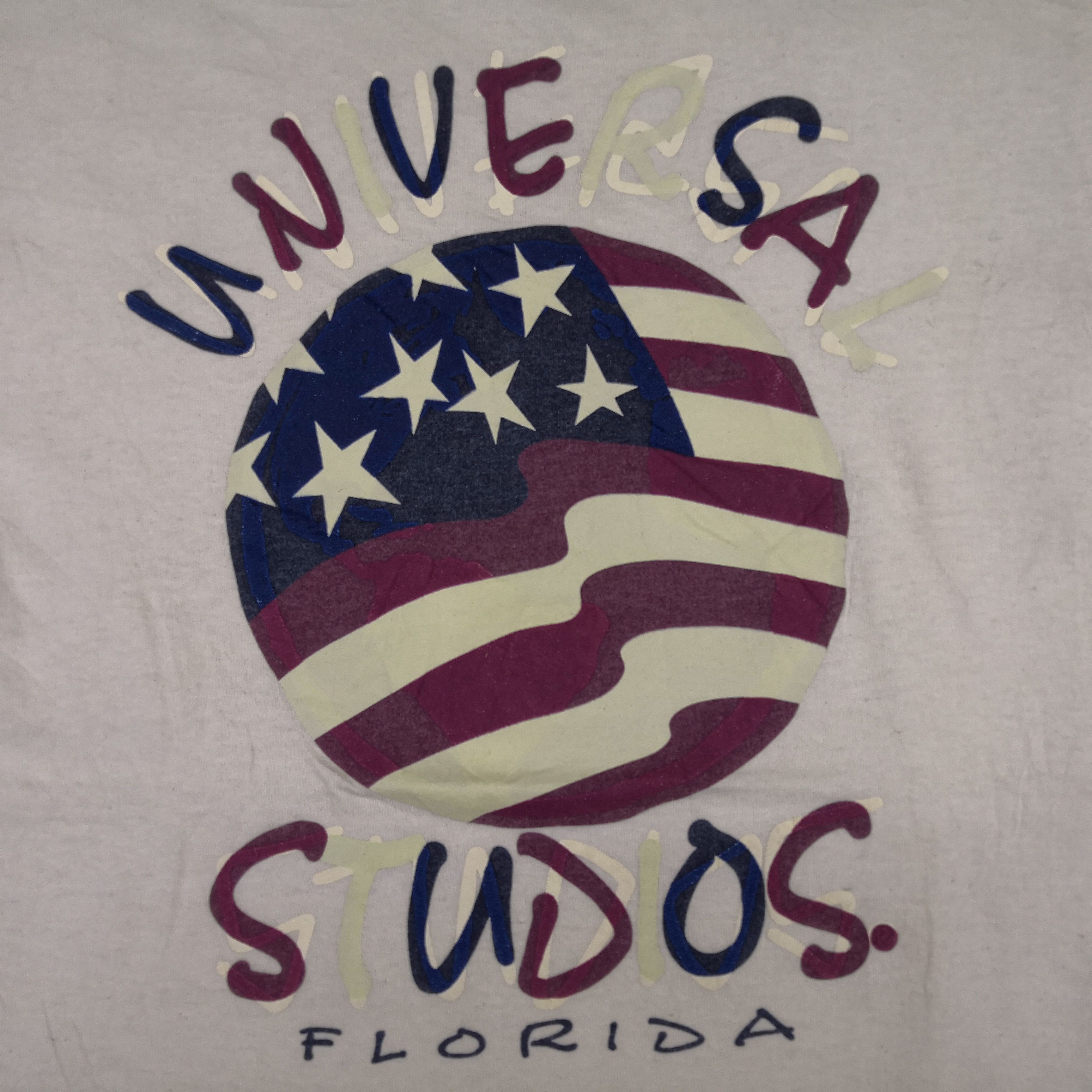 Universal Studios Vintage 90's Universal Studio Florida T-Shirt Crewneck Tee Size US S / EU 44-46 / 1 - 3 Thumbnail
