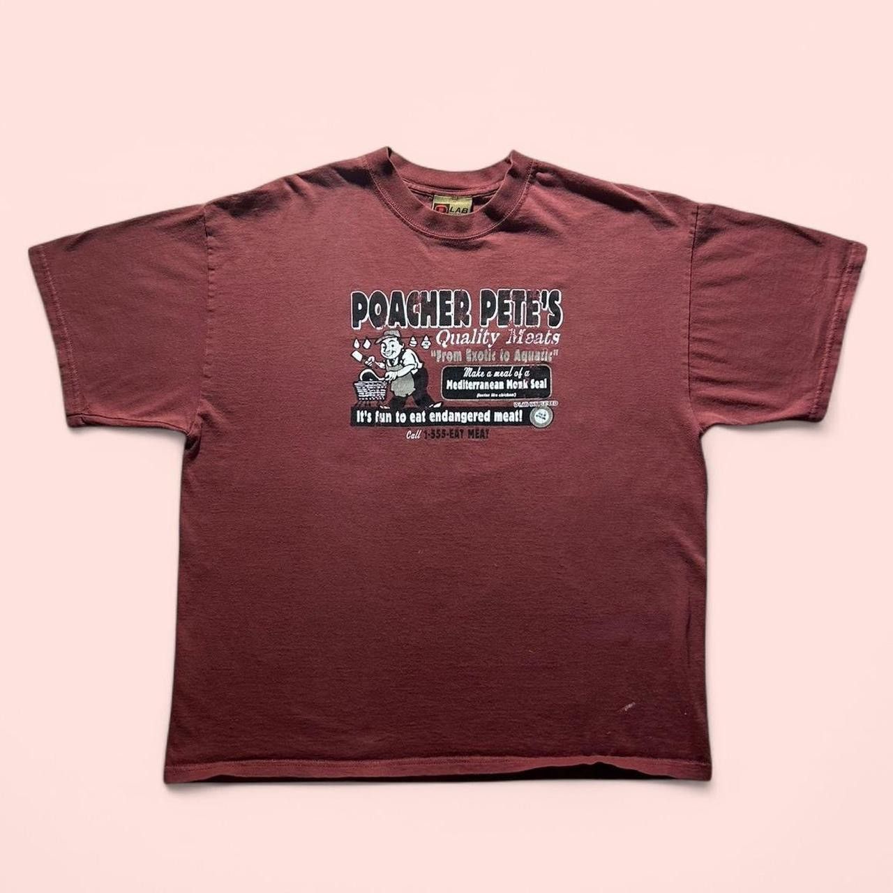 Vintage “Poacher” Graphic Tee Size US XL / EU 56 / 4 - 1 Thumbnail