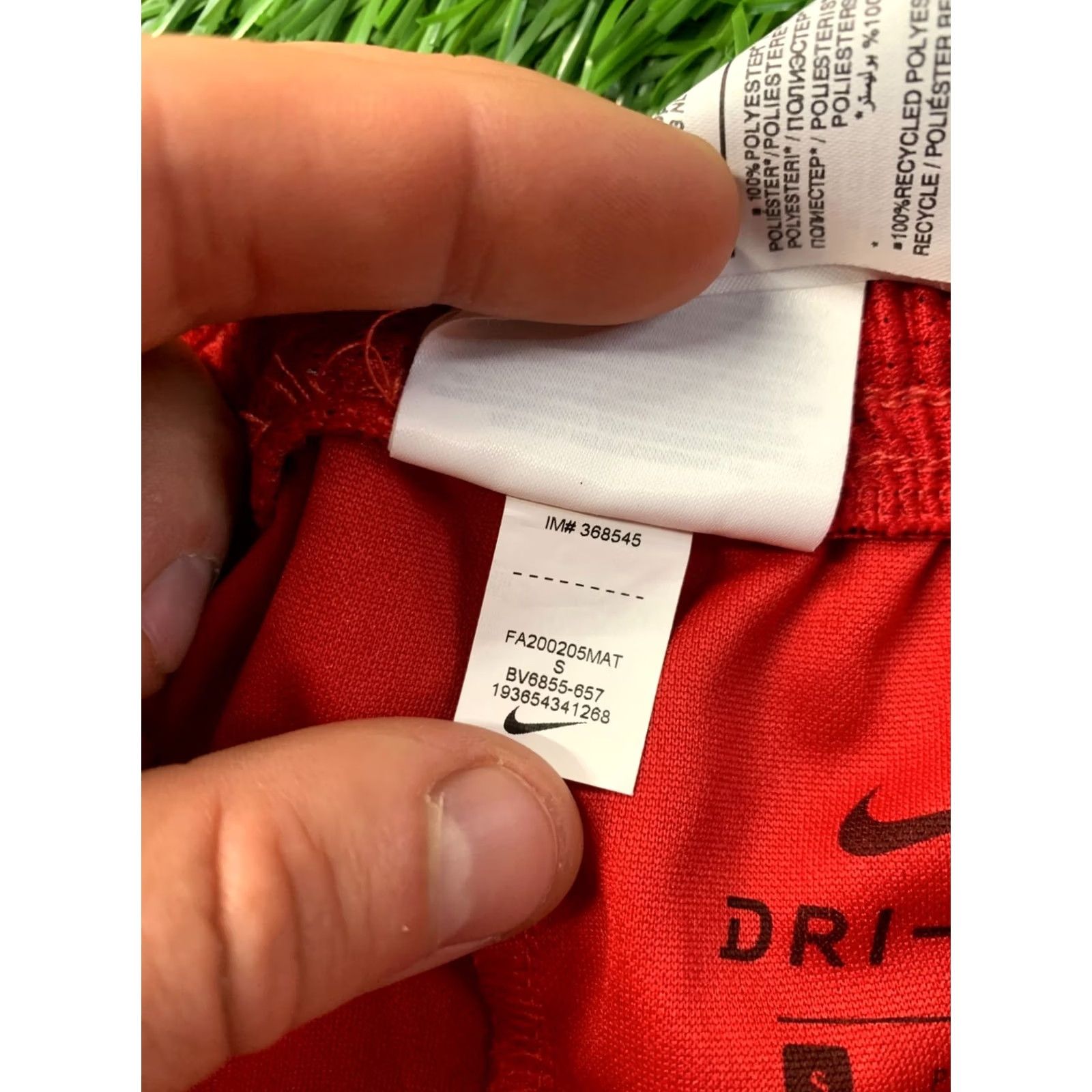 Nike NIKE DRI-FIT PARK ORIGINAL 2020 MEN SPORT TRAINING FOOTBALL SHORTS S Red Size US 29 - 5 Thumbnail