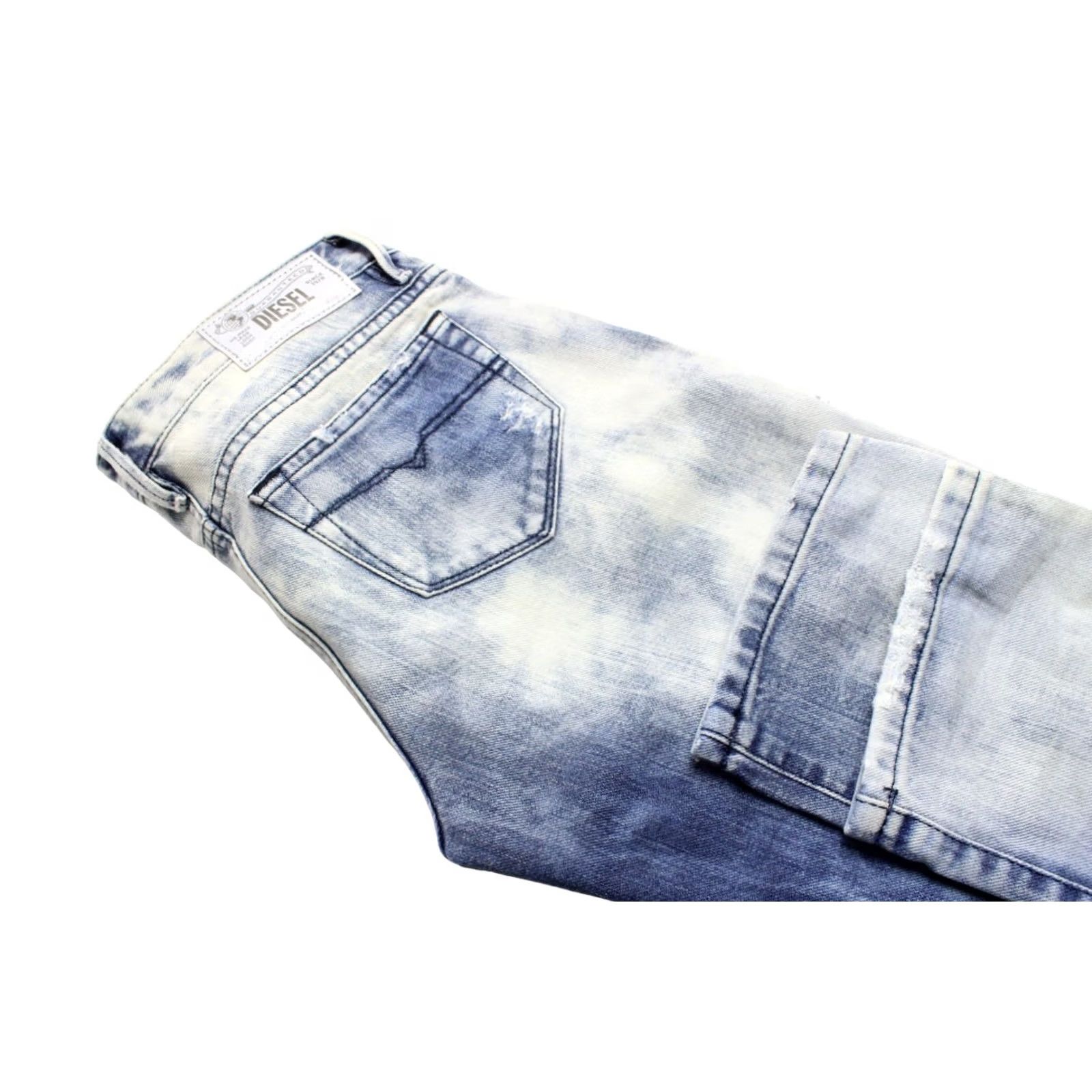 Diesel DIESEL Myboy Regular Slim-Straight Low Waist 0827B Jeans Women's W25/L34 Blue Denim Casual Winter Spring Summer Autumn Men/Women? Size 42" / US 20 - 5 Thumbnail