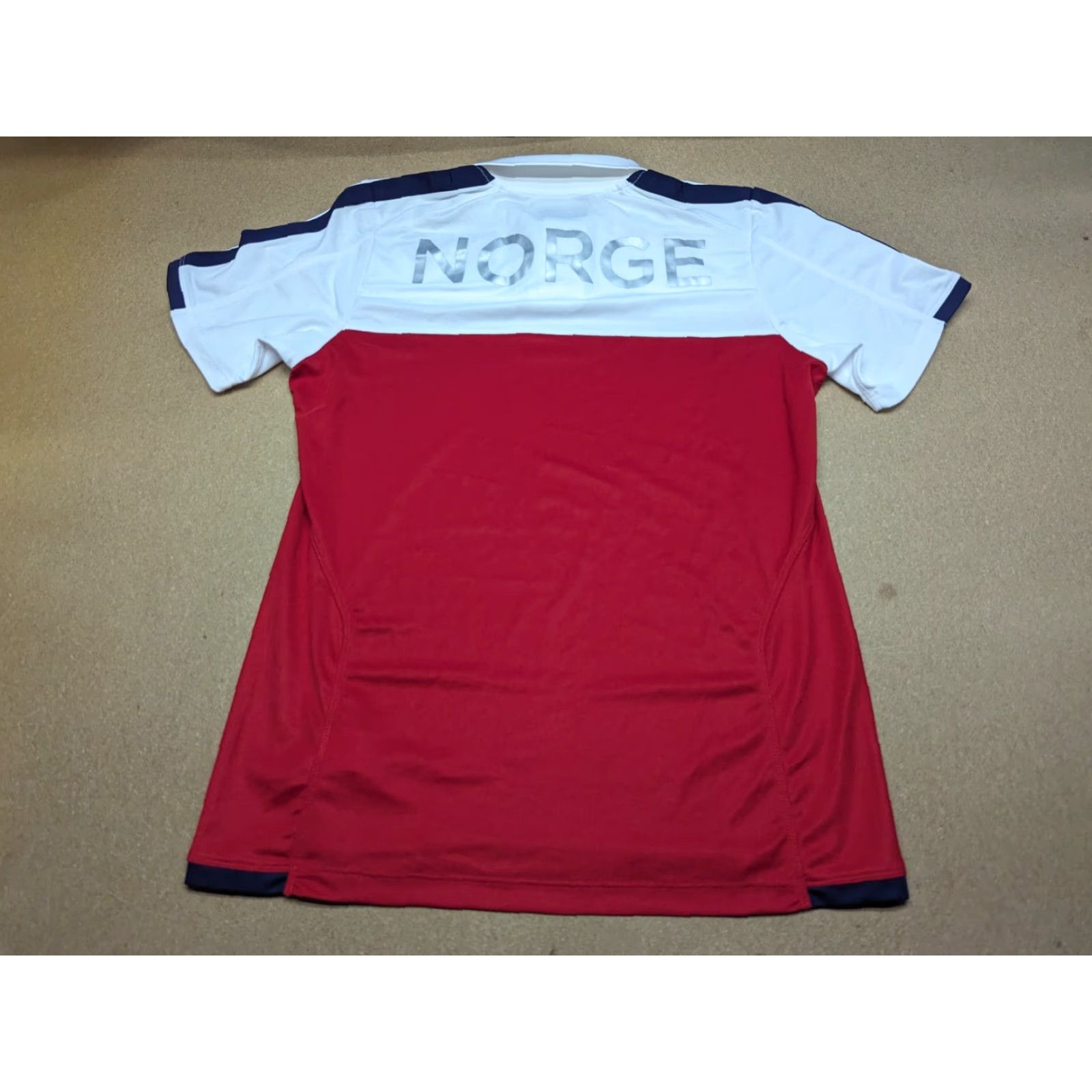 Kappa Kappa GARA Norge Norway Olympic Logo Polo Shirt Men's M Red White Polo Shirt T-Shirt Mens Size US M / EU 48-50 / 2 - 2 Thumbnail