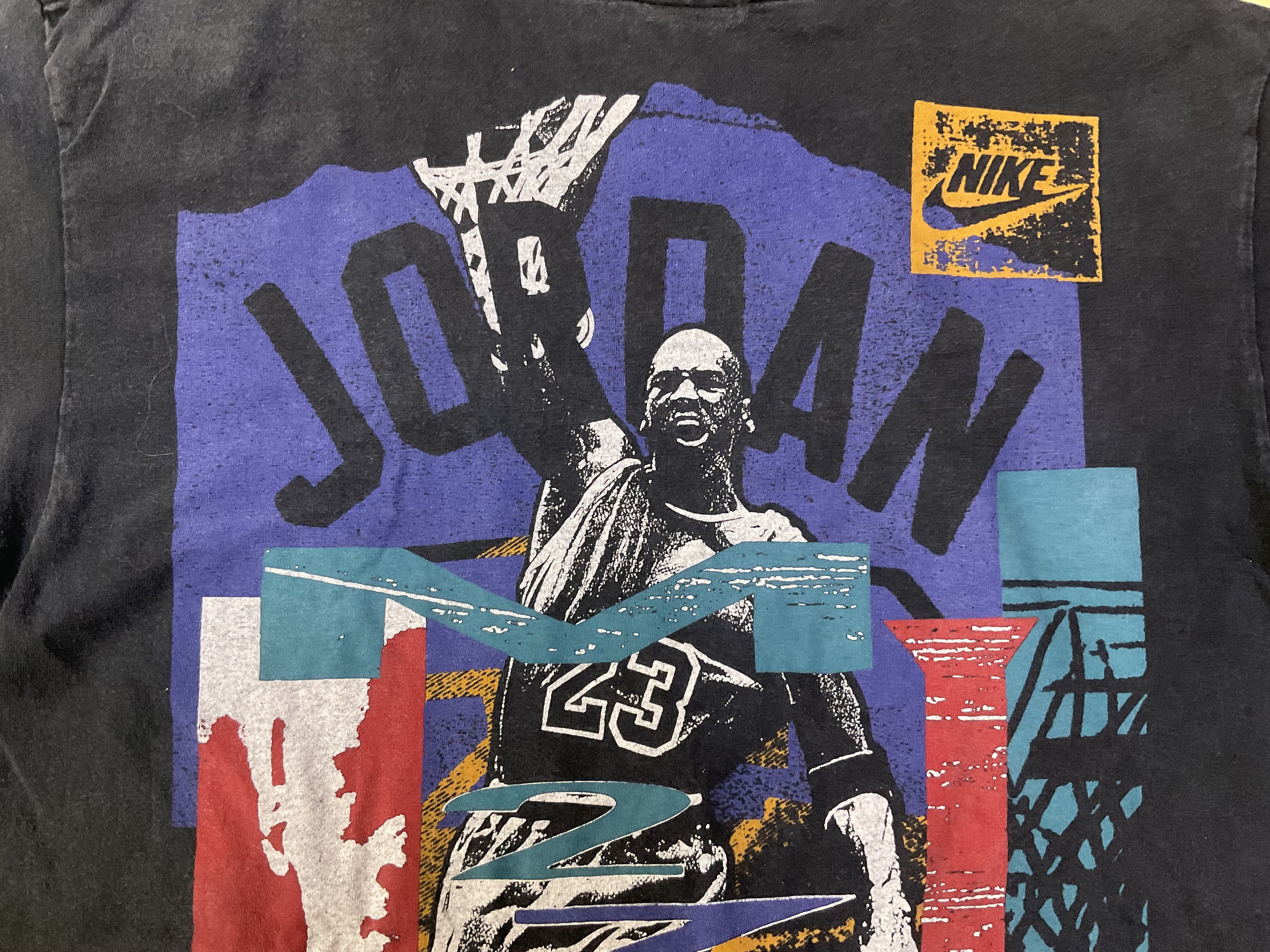 Nike Vintage 90s Nike Michael Jordan MJ23 T-Shirt NBA Basketball Size US M / EU 48-50 / 2 - 5 Thumbnail