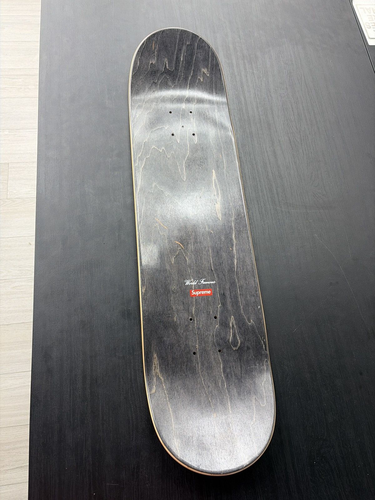 Supreme Supreme Illegal Business Skateboard Deck Black Size ONE SIZE - 3 Thumbnail