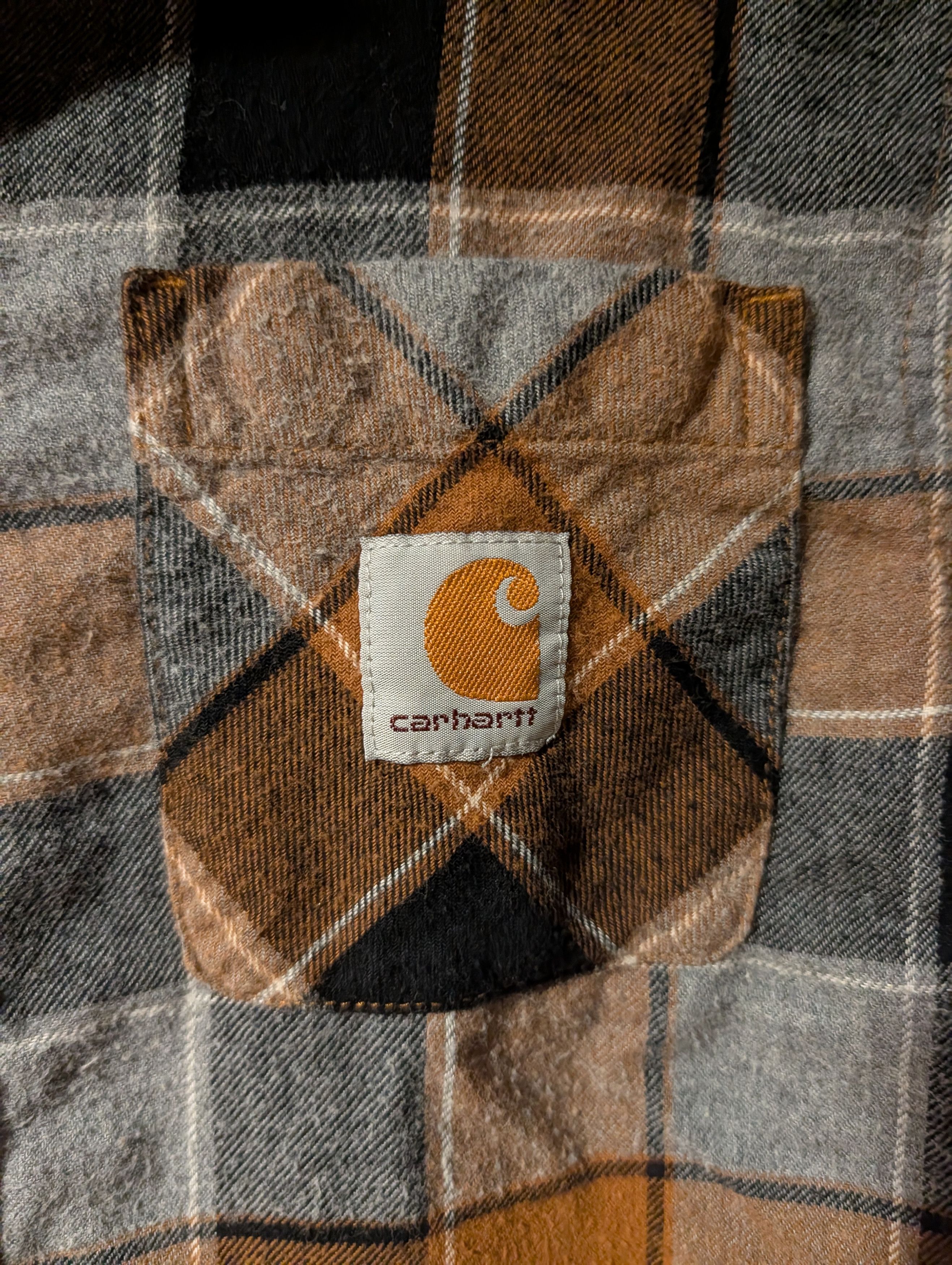 Carhartt Carhartt Work Wear Kids Medium Long-Sleeve Flannel Shirt Size US M / EU 48-50 / 2 - 2 Thumbnail