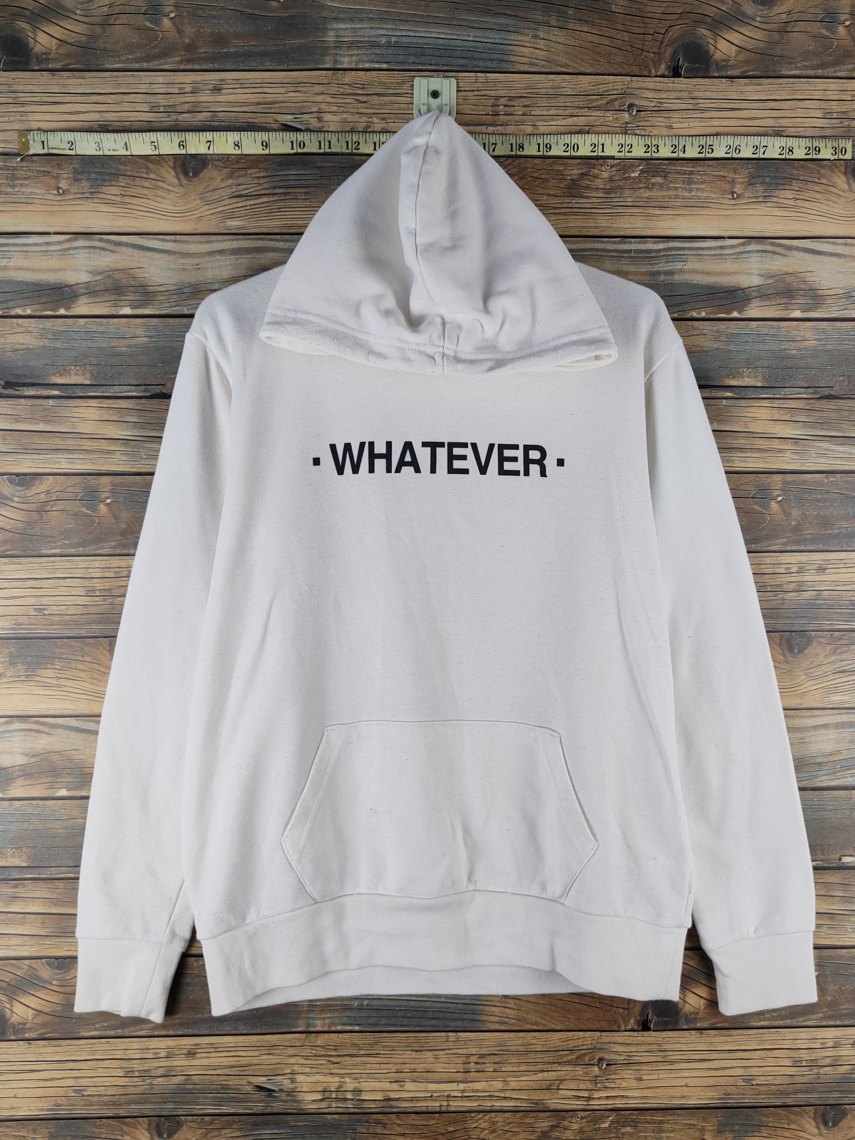 Japanese Brand DL Browny White Hoodie Sweatshirts #2458 Size US M / EU 48-50 / 2 - 1 Thumbnail