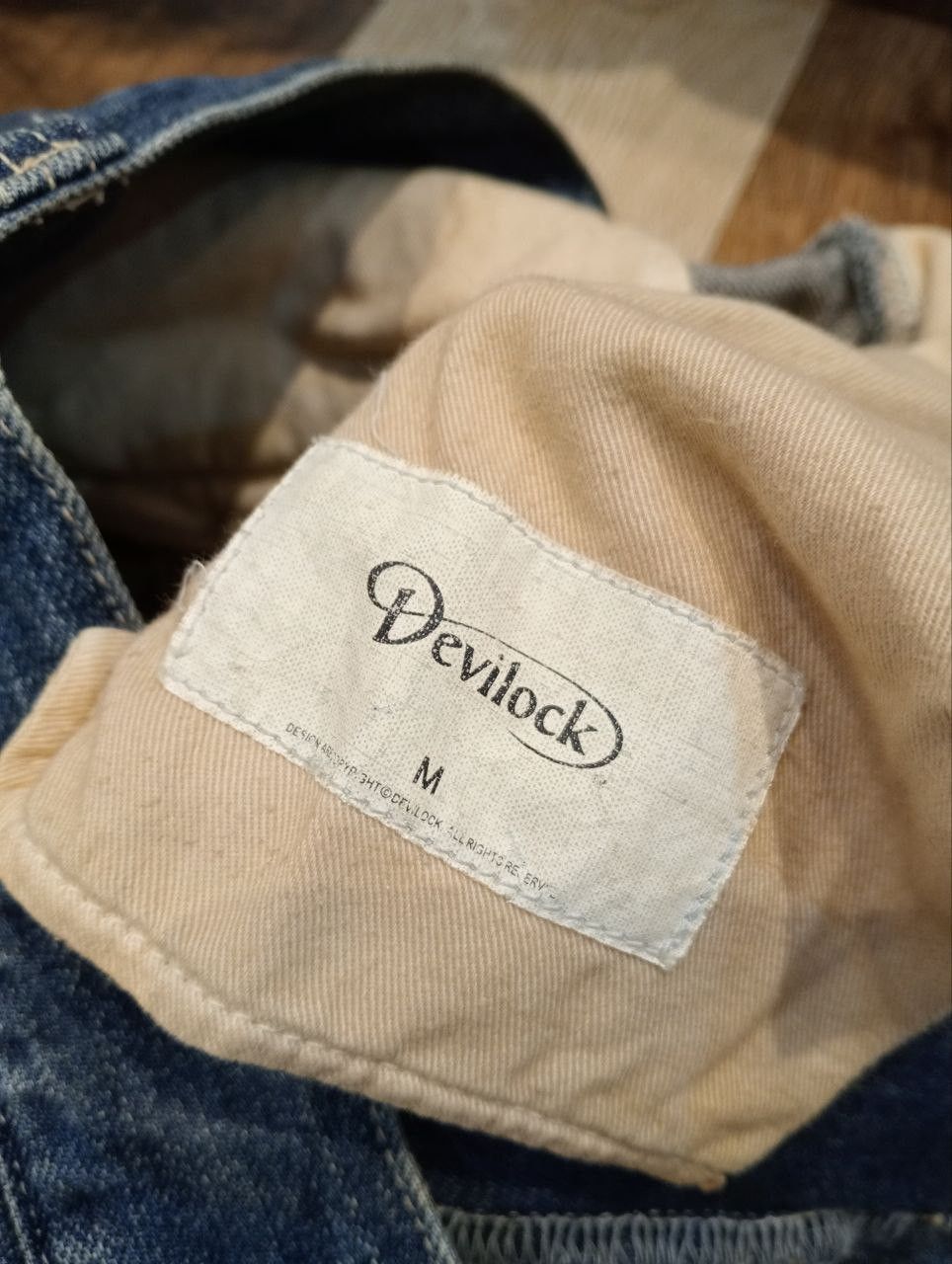 Devilock VINTAGE DEVILOCK JAPAN DROP CROTCH DENIM SHORTPANTS - SIZE M Size US 32 / EU 48 - 4 Thumbnail