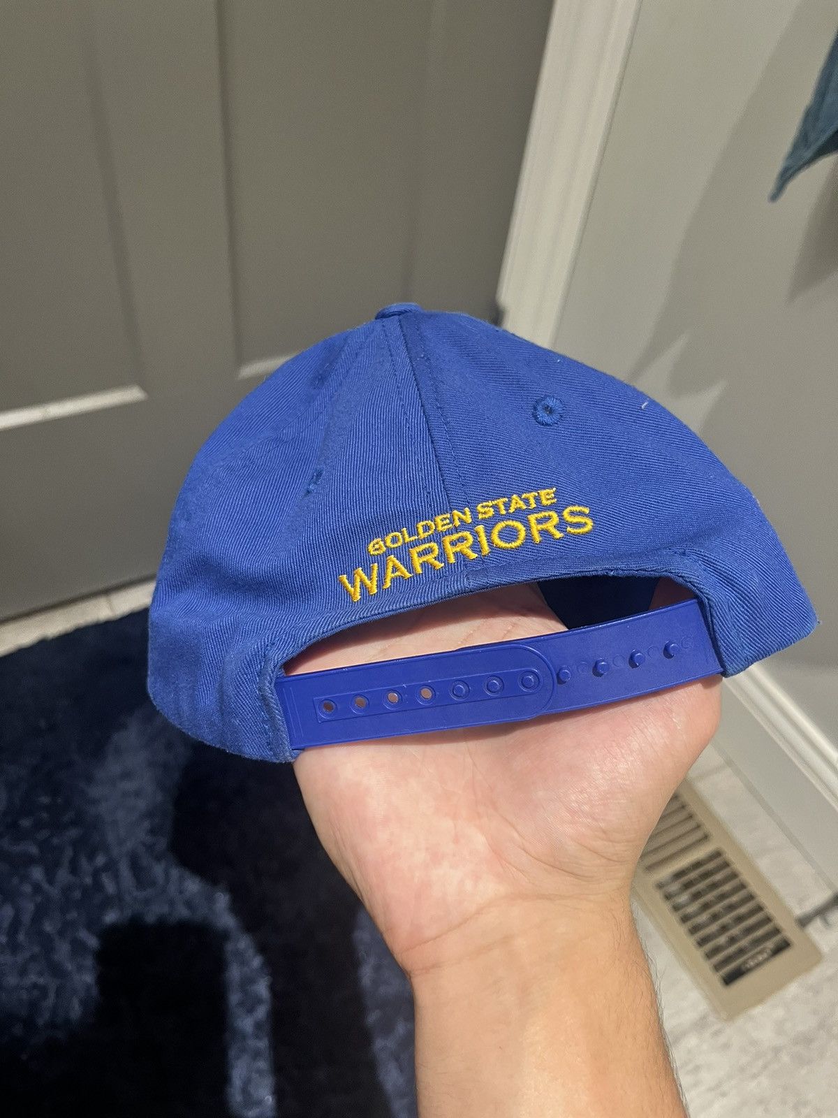 Adidas NBA Adidas Golden State Warriors Hat Size ONE SIZE - 4 Thumbnail