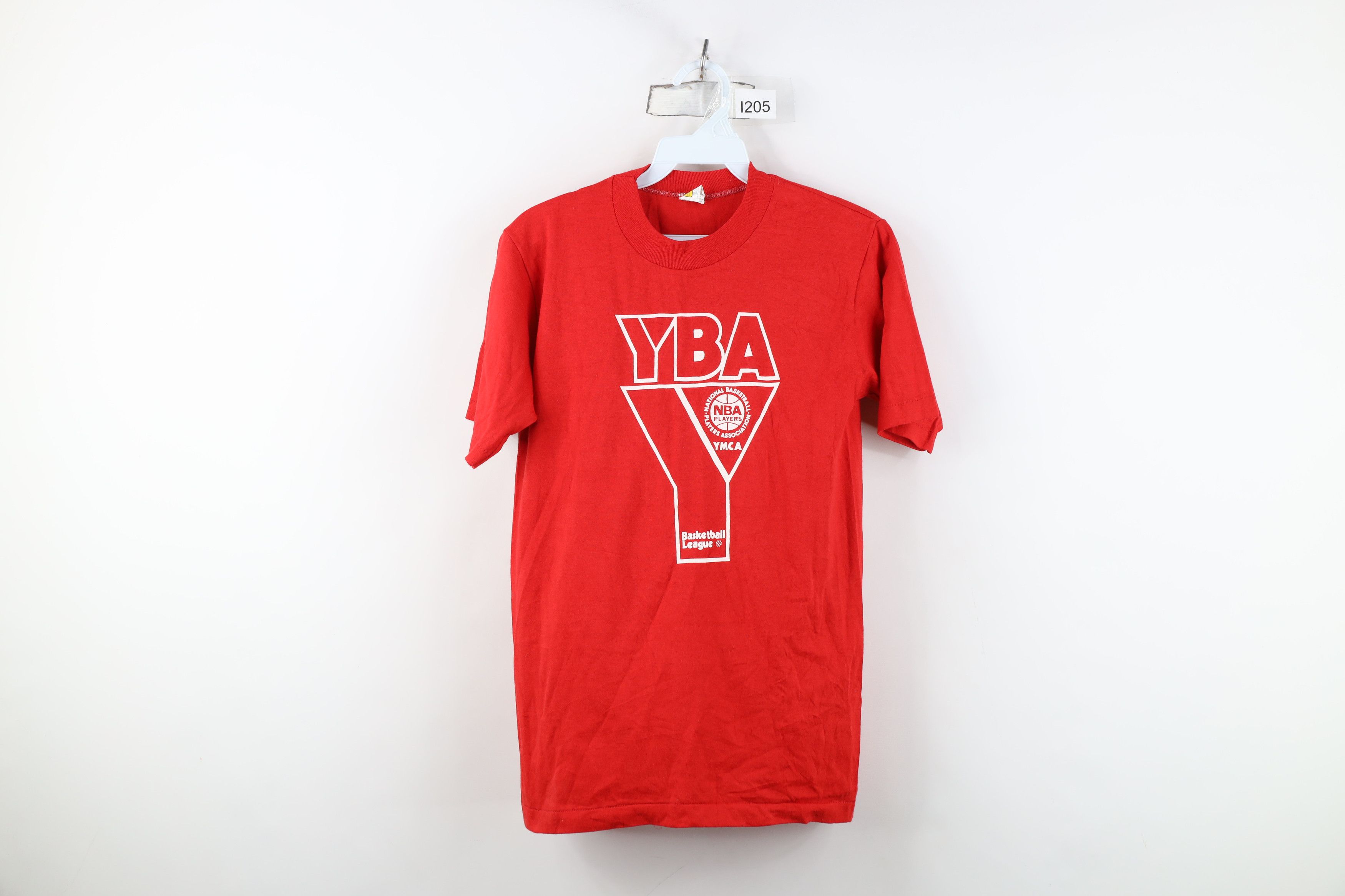 Vintage Vintage 70s 80s Players YMCA Short Sleeve T-Shirt Red USA Size US S / EU 44-46 / 1 - 1 Thumbnail