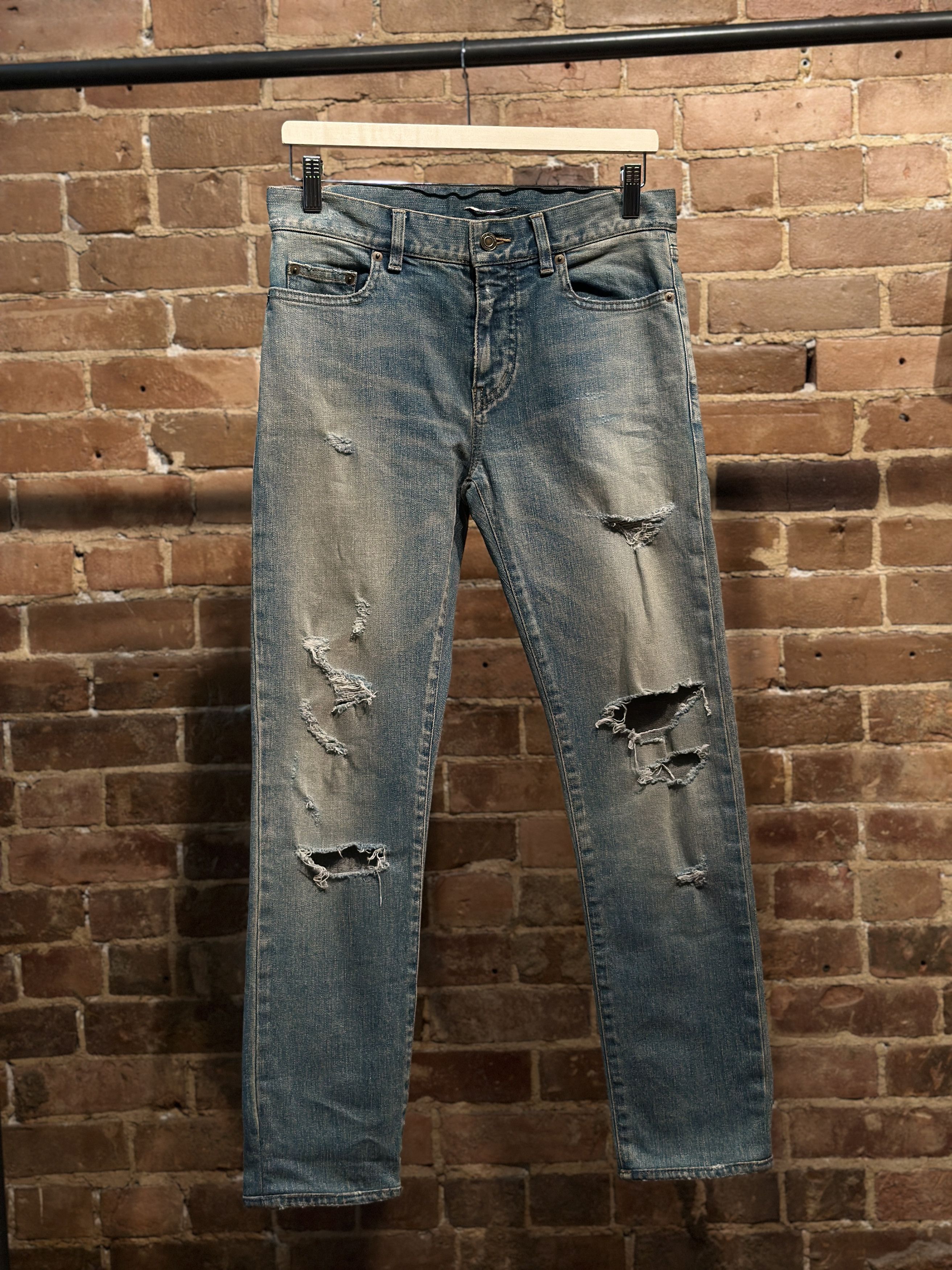パンツ SAINT LAURENT destroy denim pants Saint Laurent（サンローラン）の「Saint Laurent(サンローラン