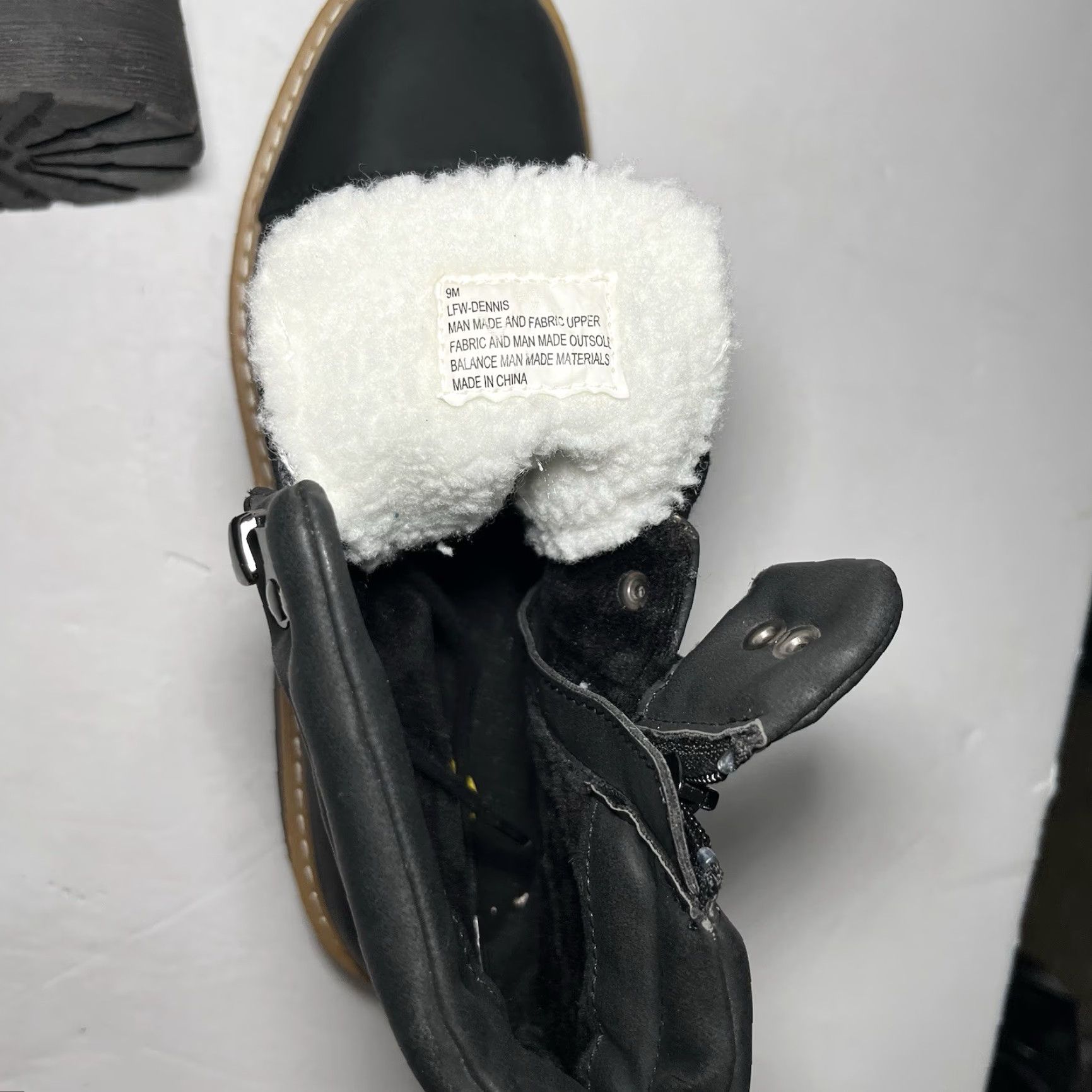London Fog London Fog Dennis Women's Black Boot Size 9 New User: London Fog Women's Black Size 9 Dennis Boot New Size US 9 / IT 39 - 7 Thumbnail