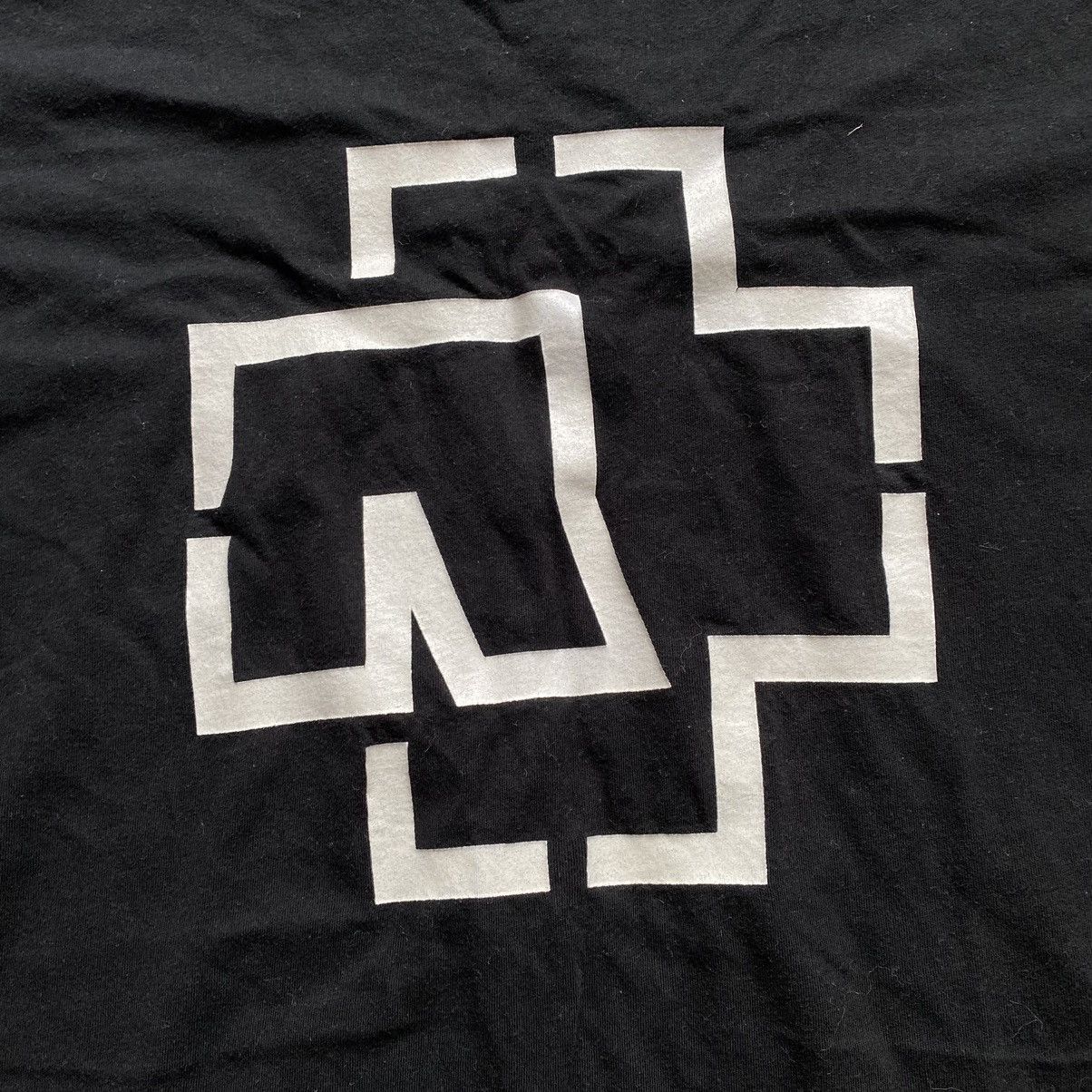 Band Tees RAMMSTEIN Y2K DOUBLE SIDE PRINT REFLECTIVE T SHIRT Size US M / EU 48-50 / 2 - 3 Thumbnail