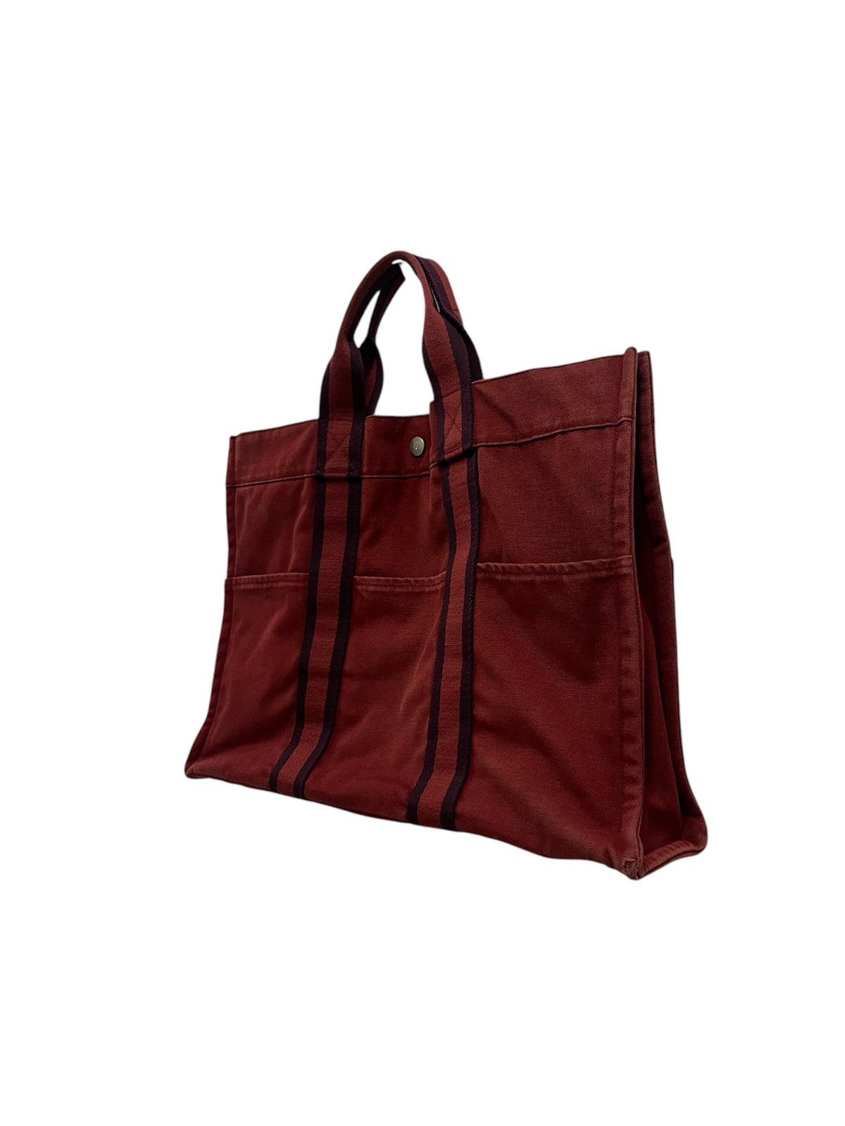 Hermes Hermes MM Tote Canvas Bag Size ONE SIZE - 2 Thumbnail